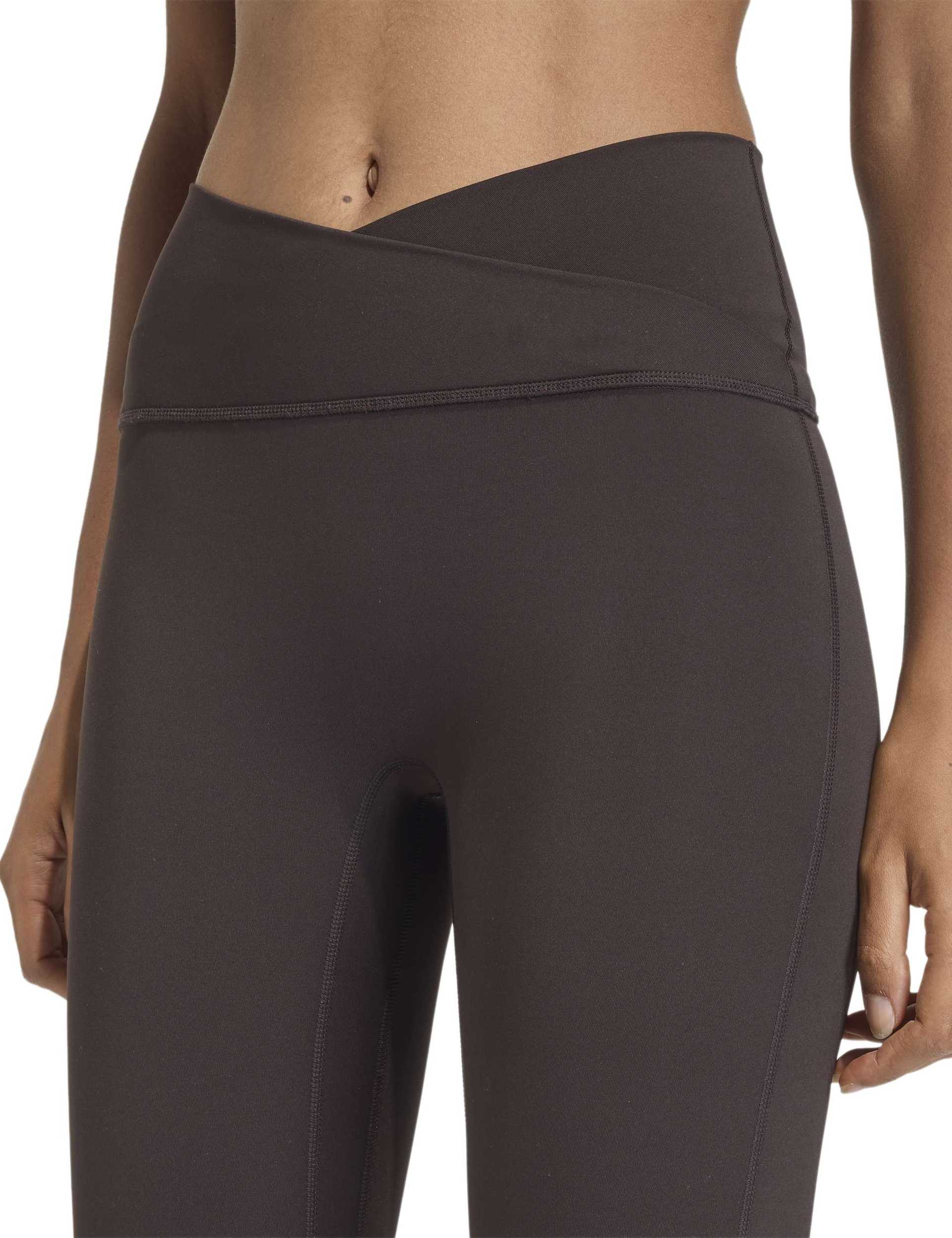 3 Stripes Studio All Me 7/8 X-Over Leggings - Aurora Coffee - Image 3