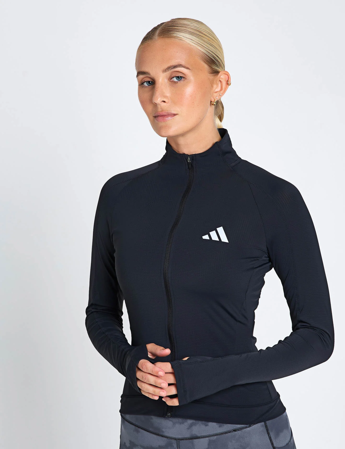 adi365 Seasonal Womens Running Jacket - Black