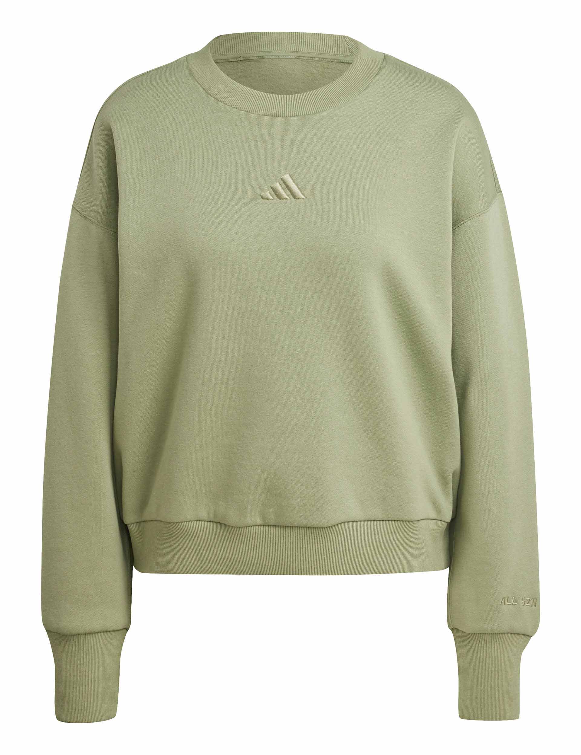 ALL SZN Fleece Loose Sweatshirt - Tent Green - Image 6