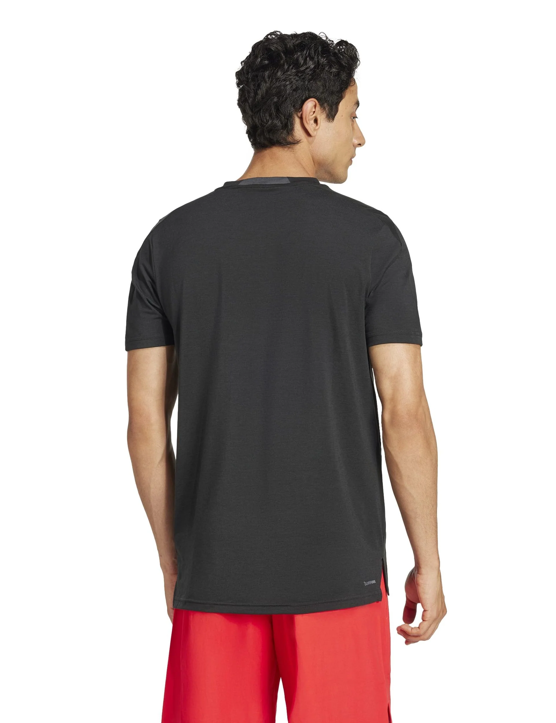 Designed 4 Training 3-Stripes Tee - Black/Black - Image 2