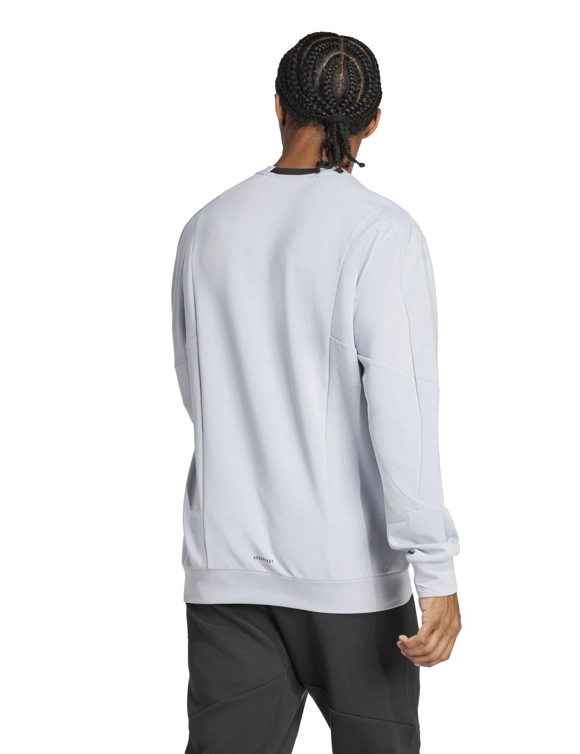 Designed For Training Crew Sweatshirt - Halo Silver - Image 2