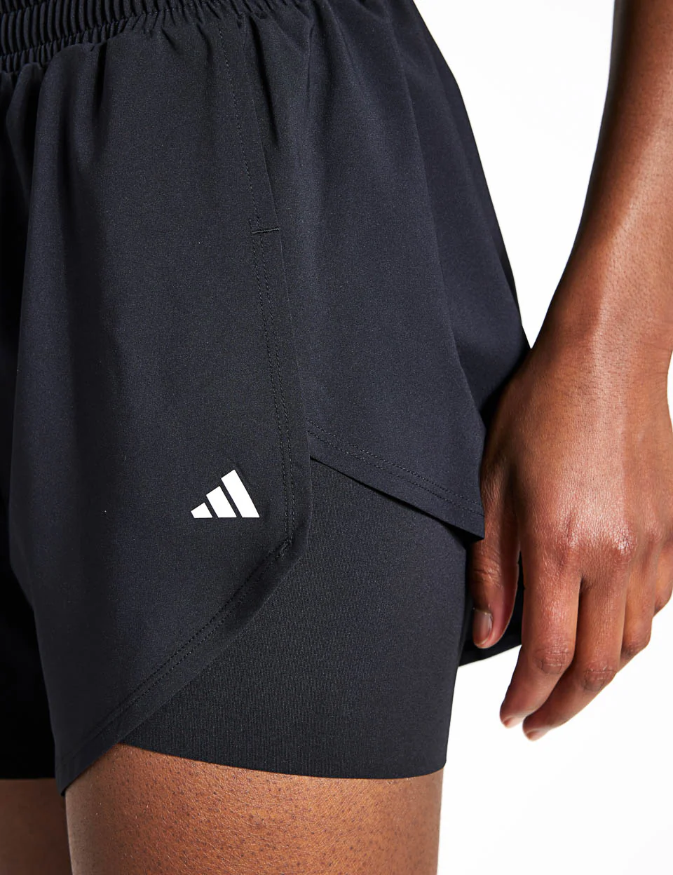 Designed for Training 2-in-1 Shorts - Black - Image 4