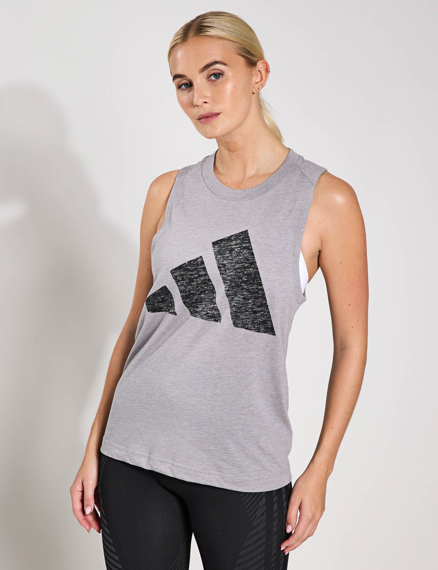 Essentials Winners Tank Top - Solid Grey/Black - Image 4