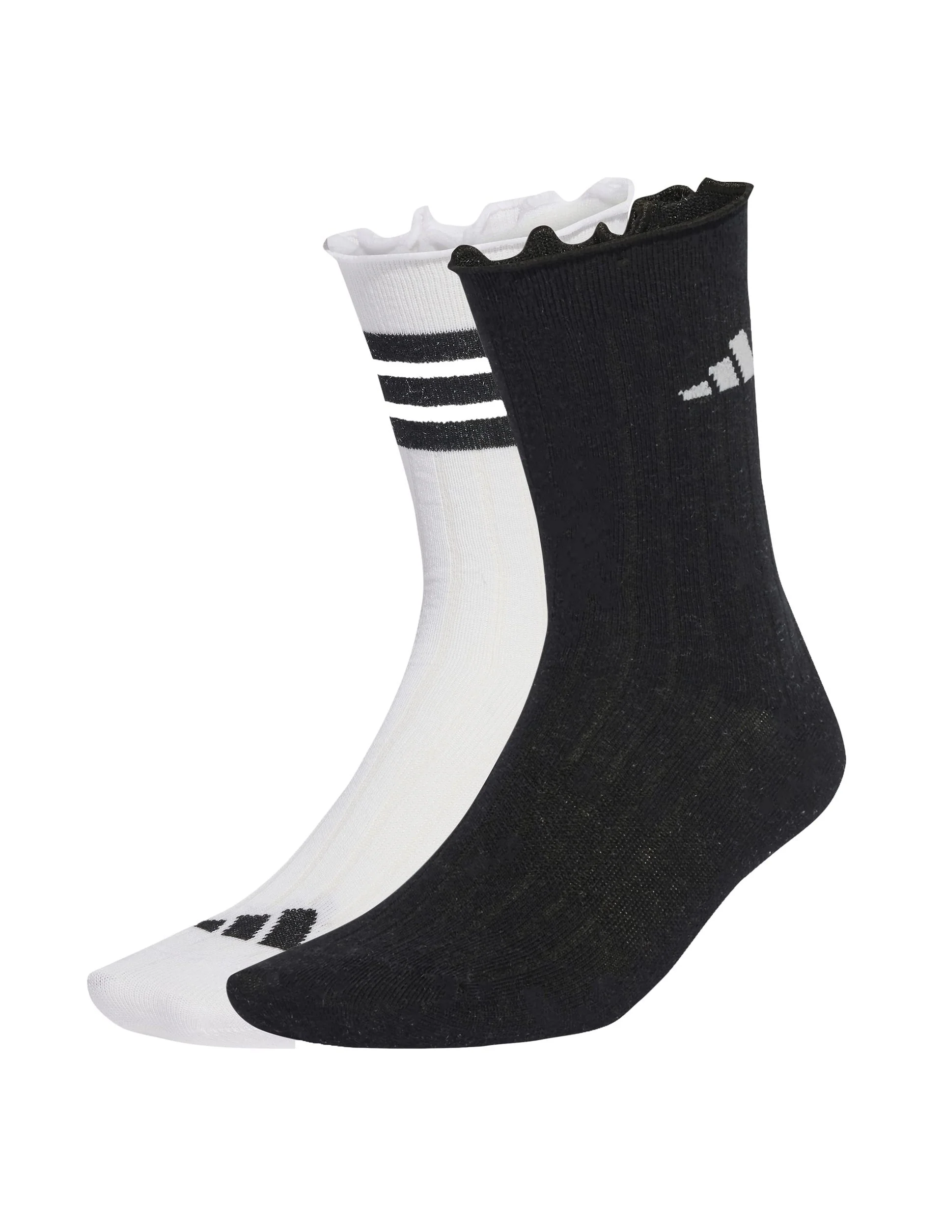 Glow Sock 2 Pack - White/Black/Grey One