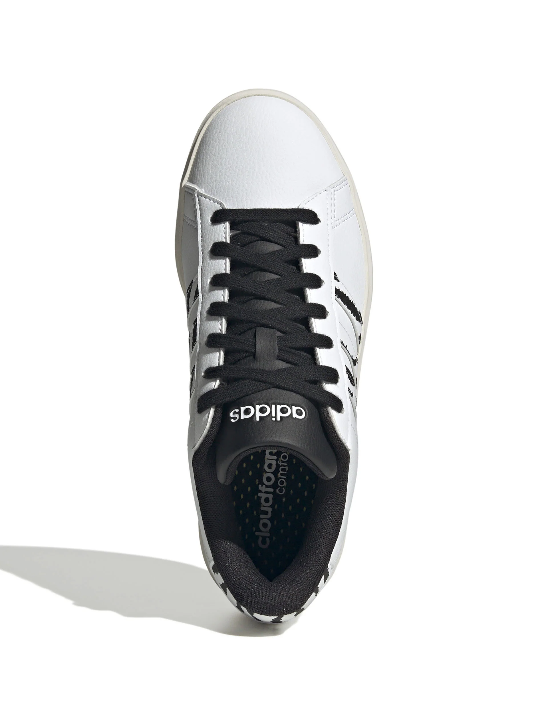 Grand Court 2.0 Shoes - Cloud White/Core Black - Image 5