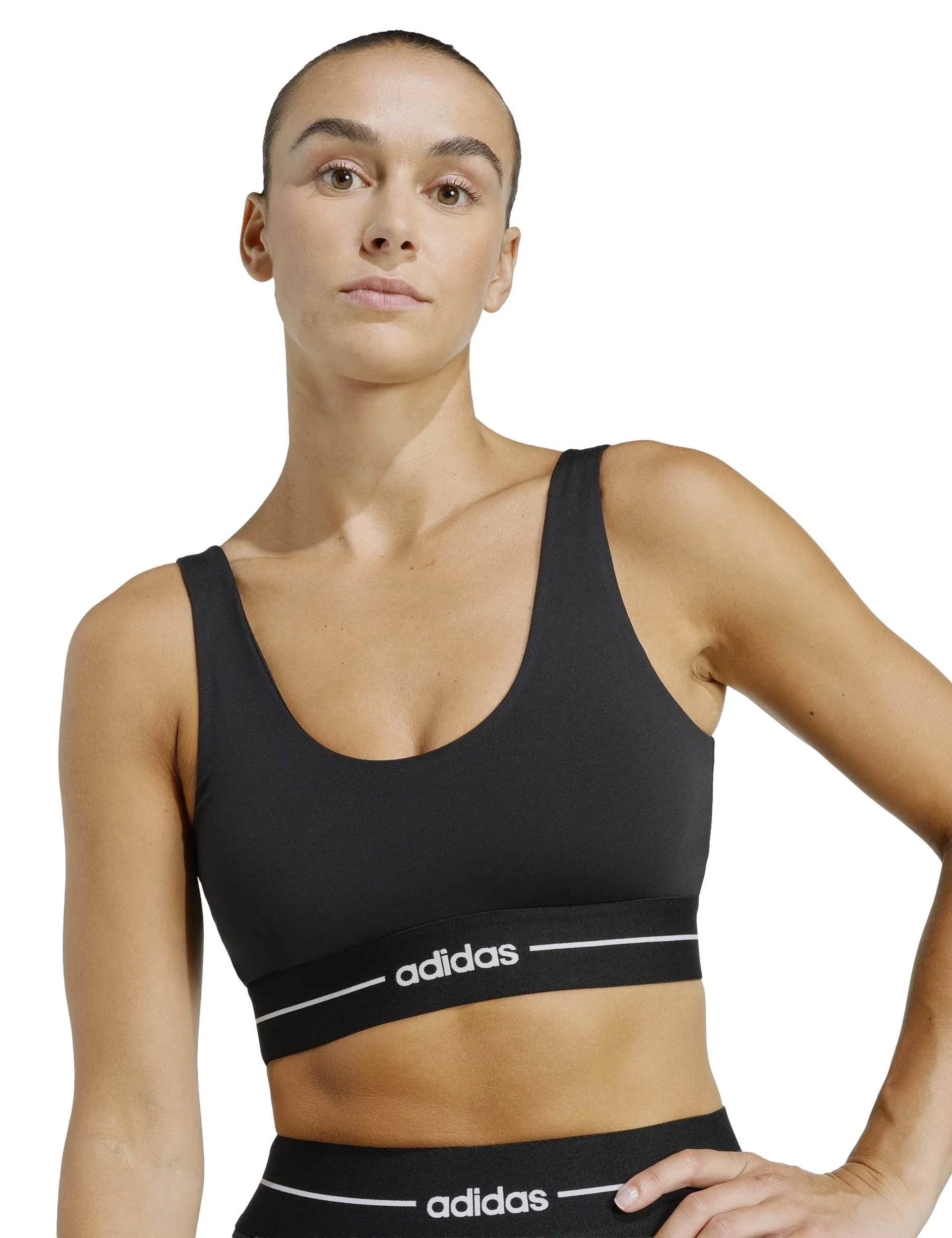 Hyperglam Light Support Bra - Black - Image 3