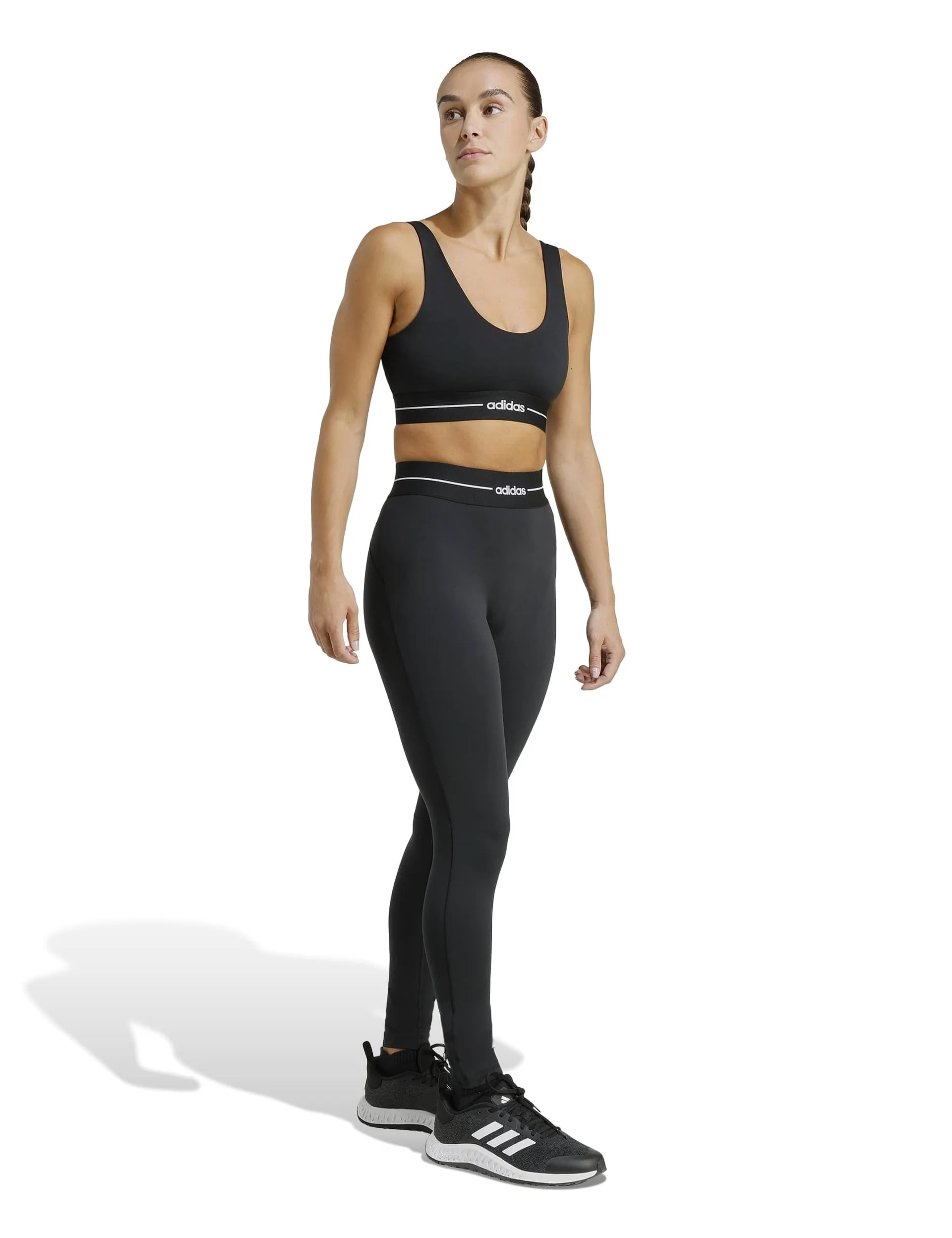 Hyperglam Light Support Bra - Black - Image 5