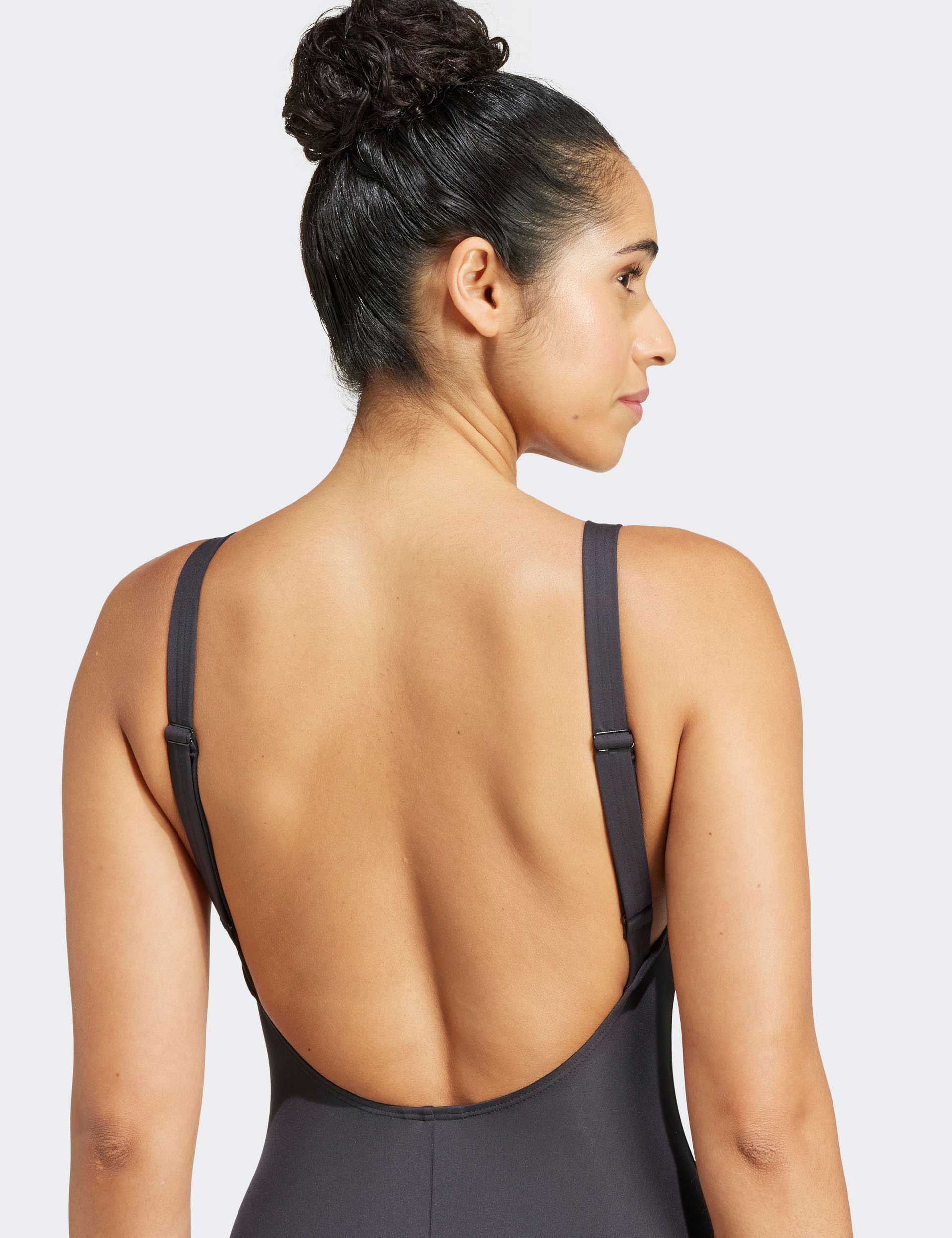 Iconisea Padded U-Back Swimsuit - Black - Image 5