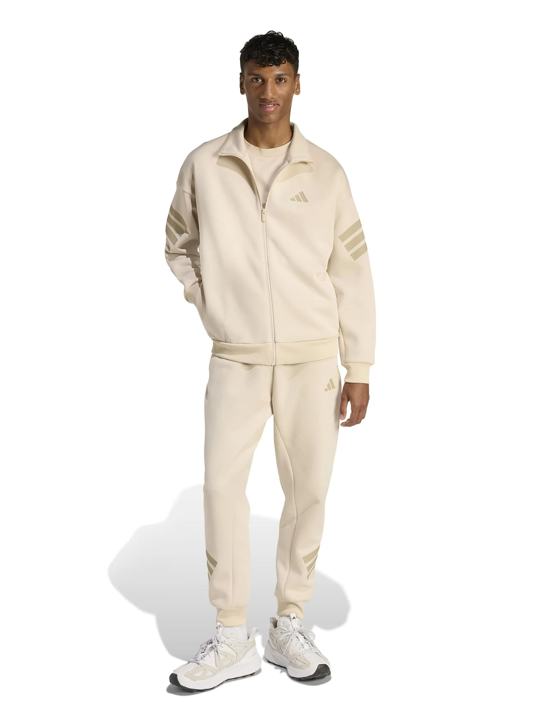 3-Stripes Woven Track Jacket - Crystal Linen - Image 5