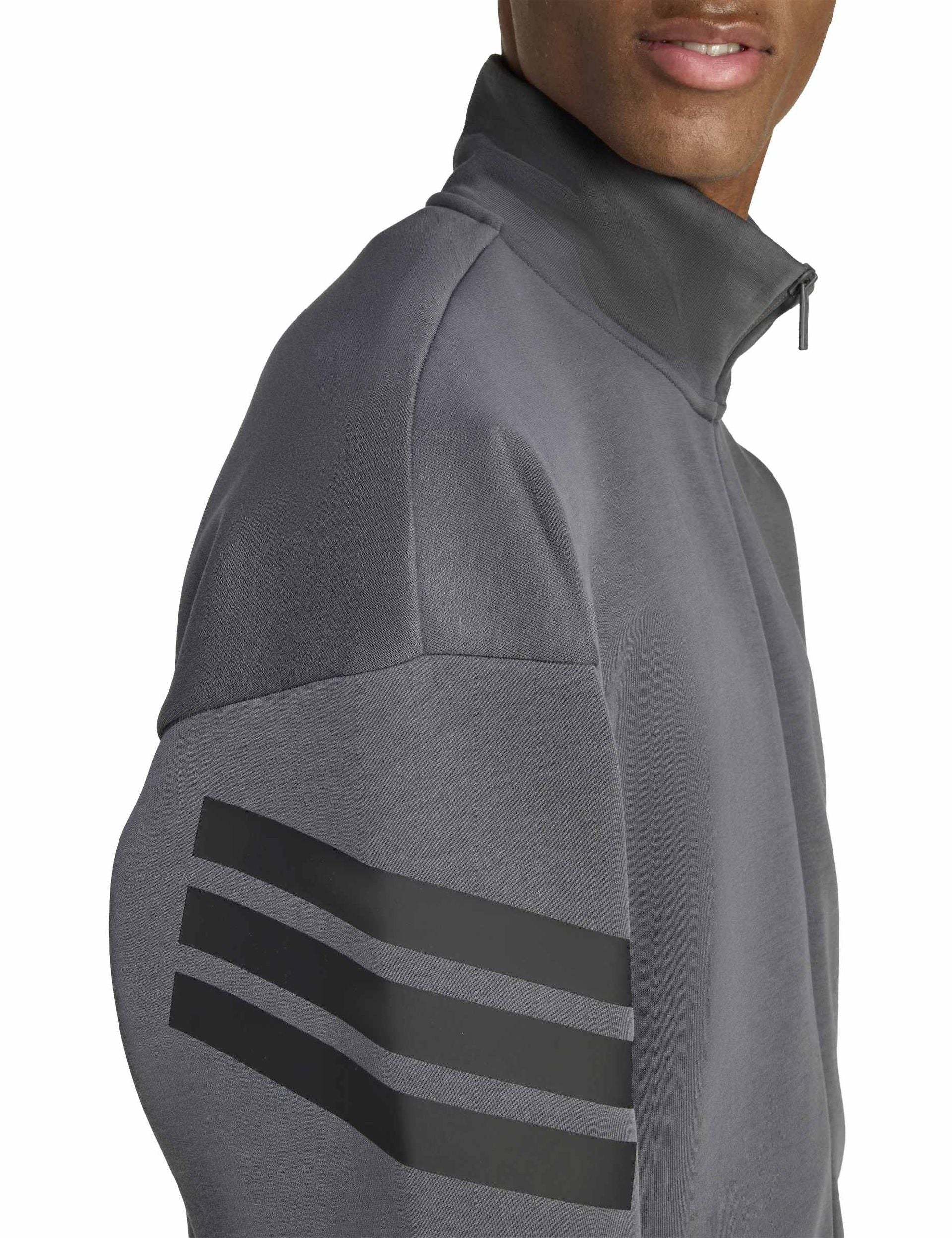 3-Stripes Woven Track Jacket - Grey - Image 4