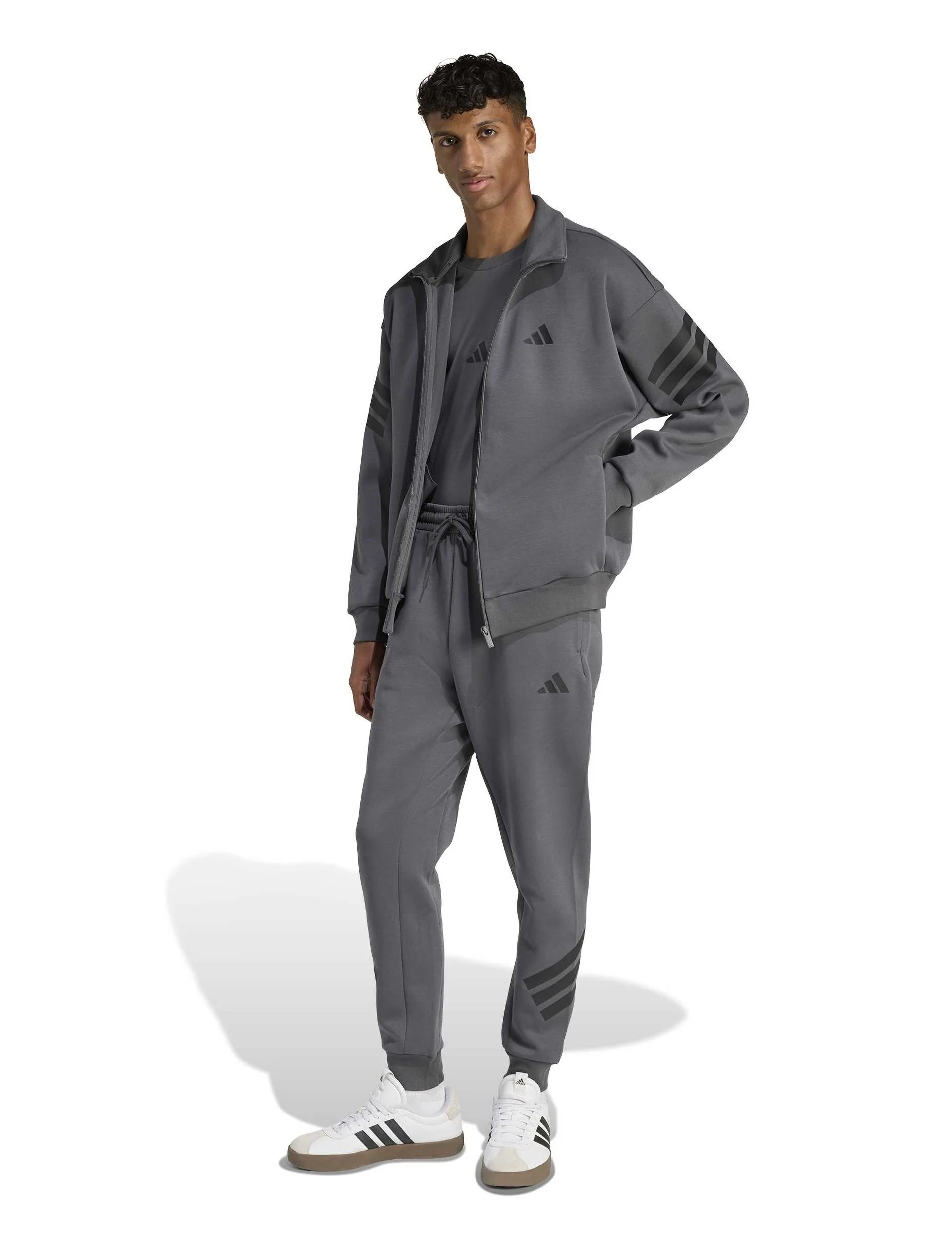 3-Stripes Woven Track Jacket - Grey - Image 5
