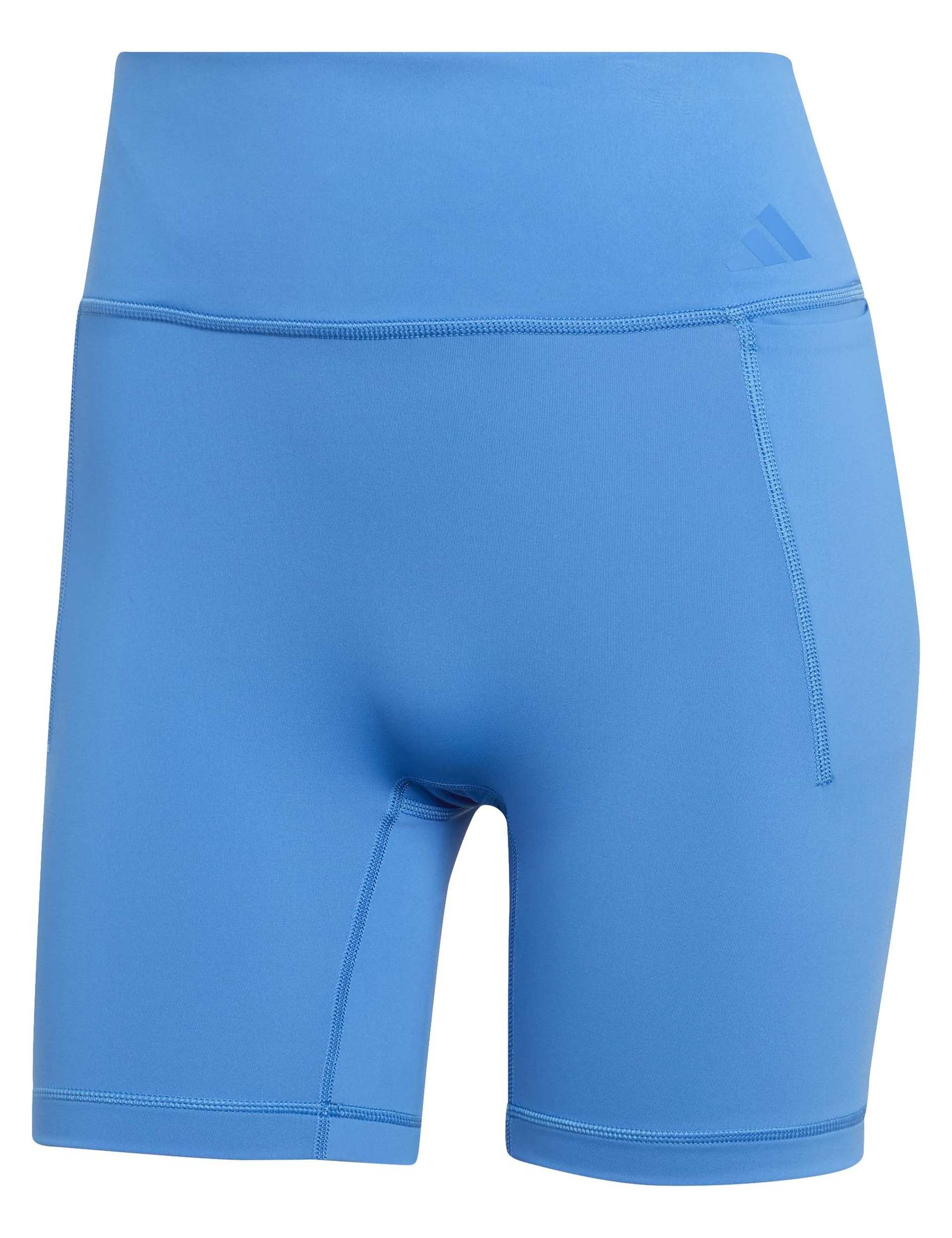 Optime Workout Short Leggings - Ray Blue - Image 6