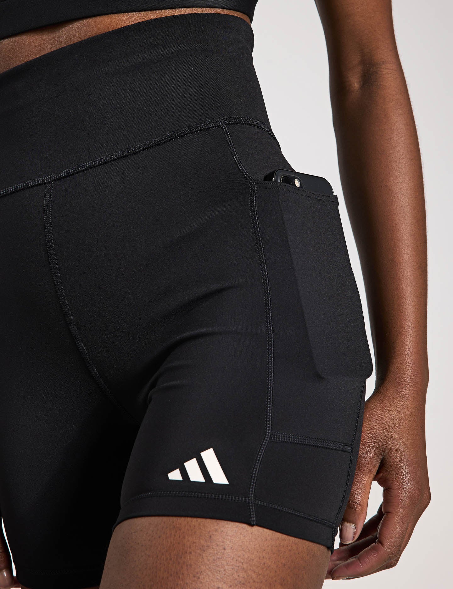 Own the Run Short Leggings 5' - Black - Image 3