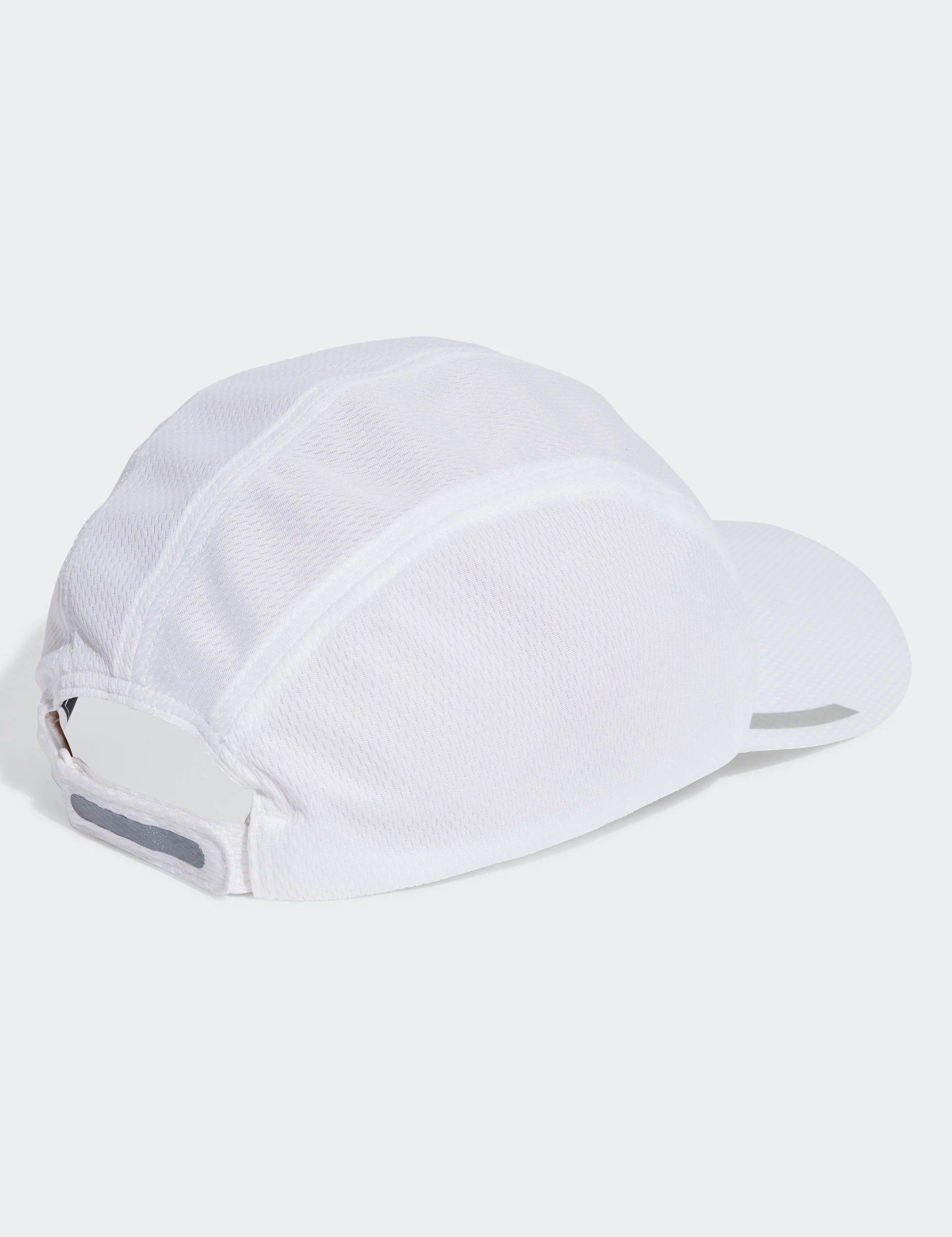 Running AEROREADY Four-Panel Mesh Cap - White/Reflective Silver - Image 2