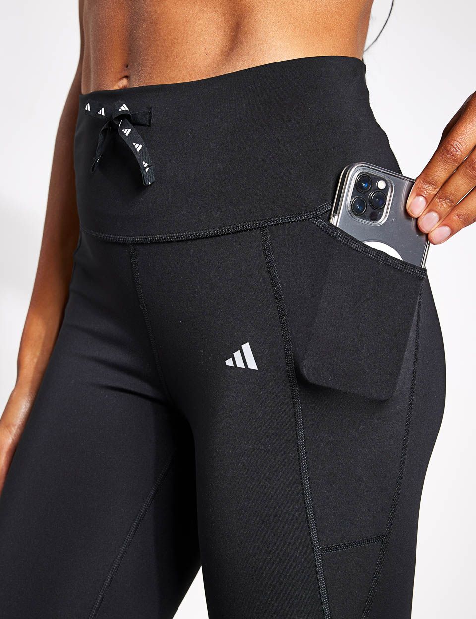 Running Essentials 7/8 Leggings - Black - Image 2