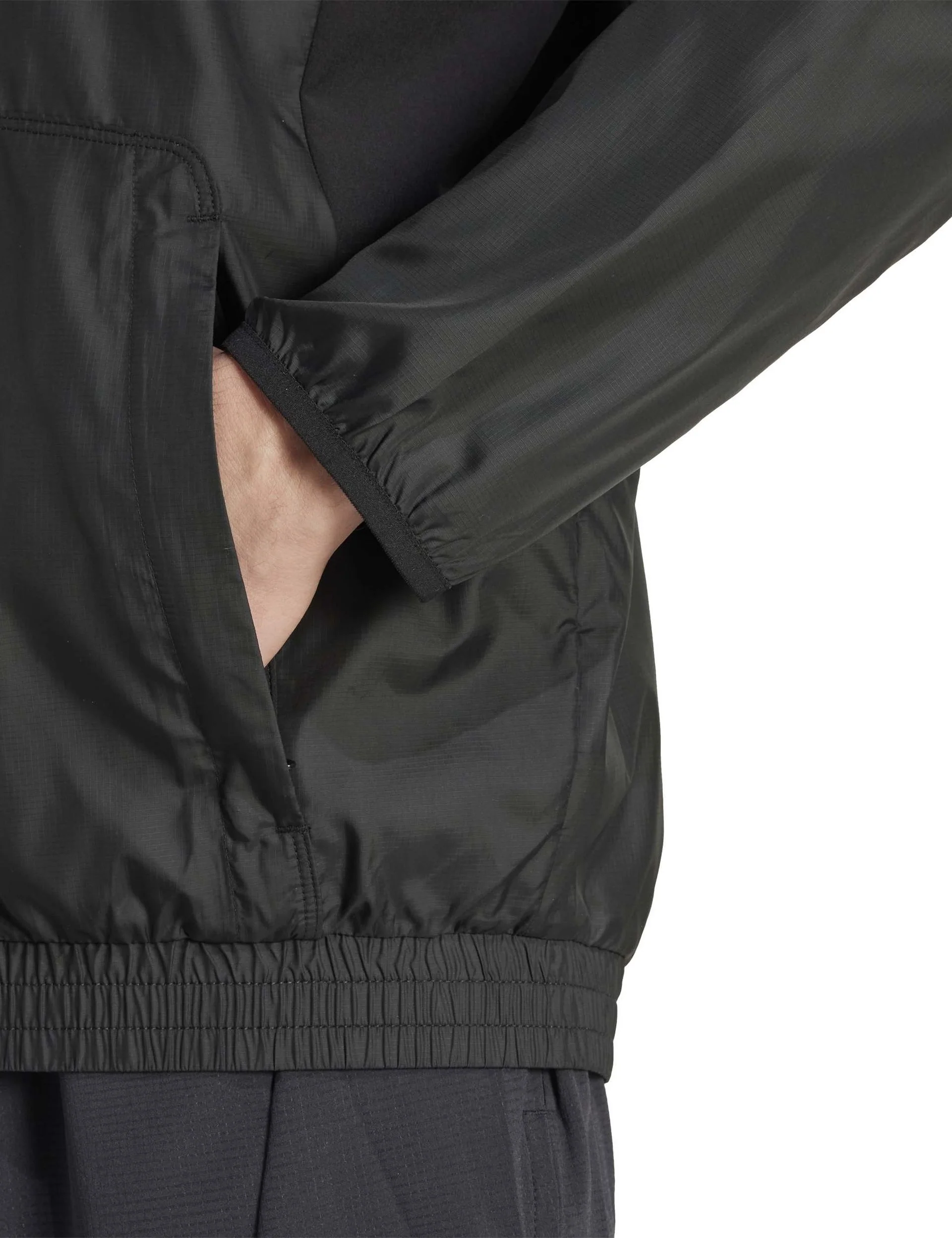 Tech Apparel Windbreaker - Black - Image 4