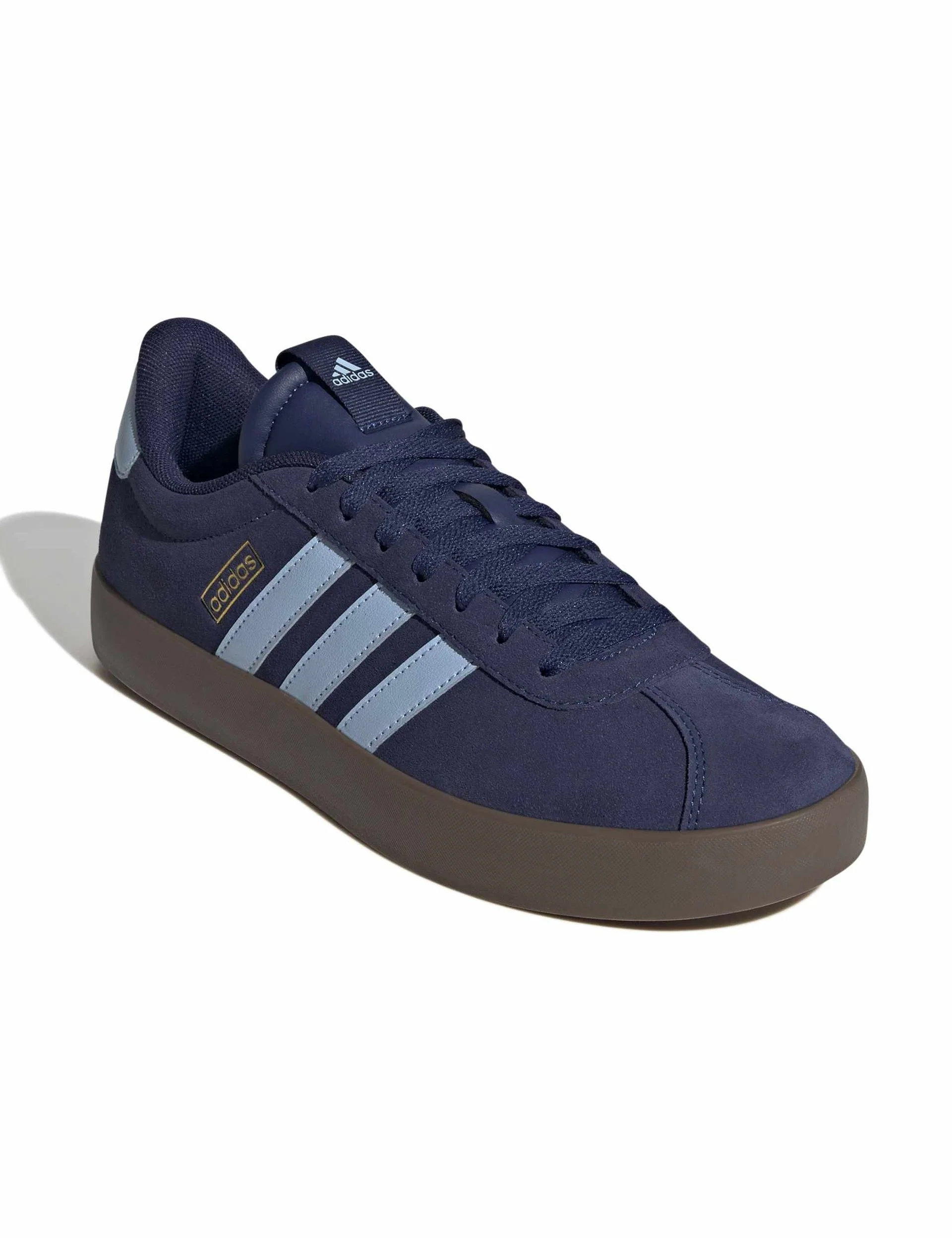 VL COURT 3.0 Shoes - Dark Blue/Clear Sky/Gold Metallic - Image 3