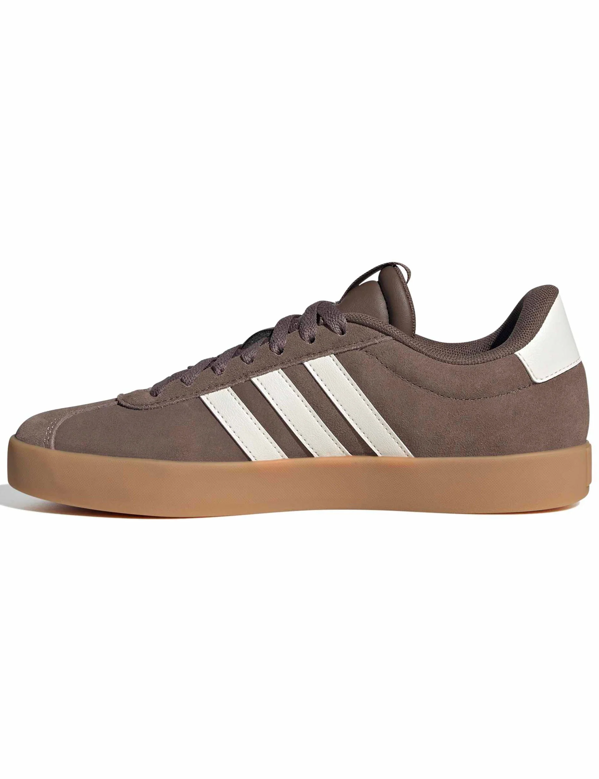 VL Court 3.0 Shoes - Earth Strata/Chalk White/Gum 3 - Image 4