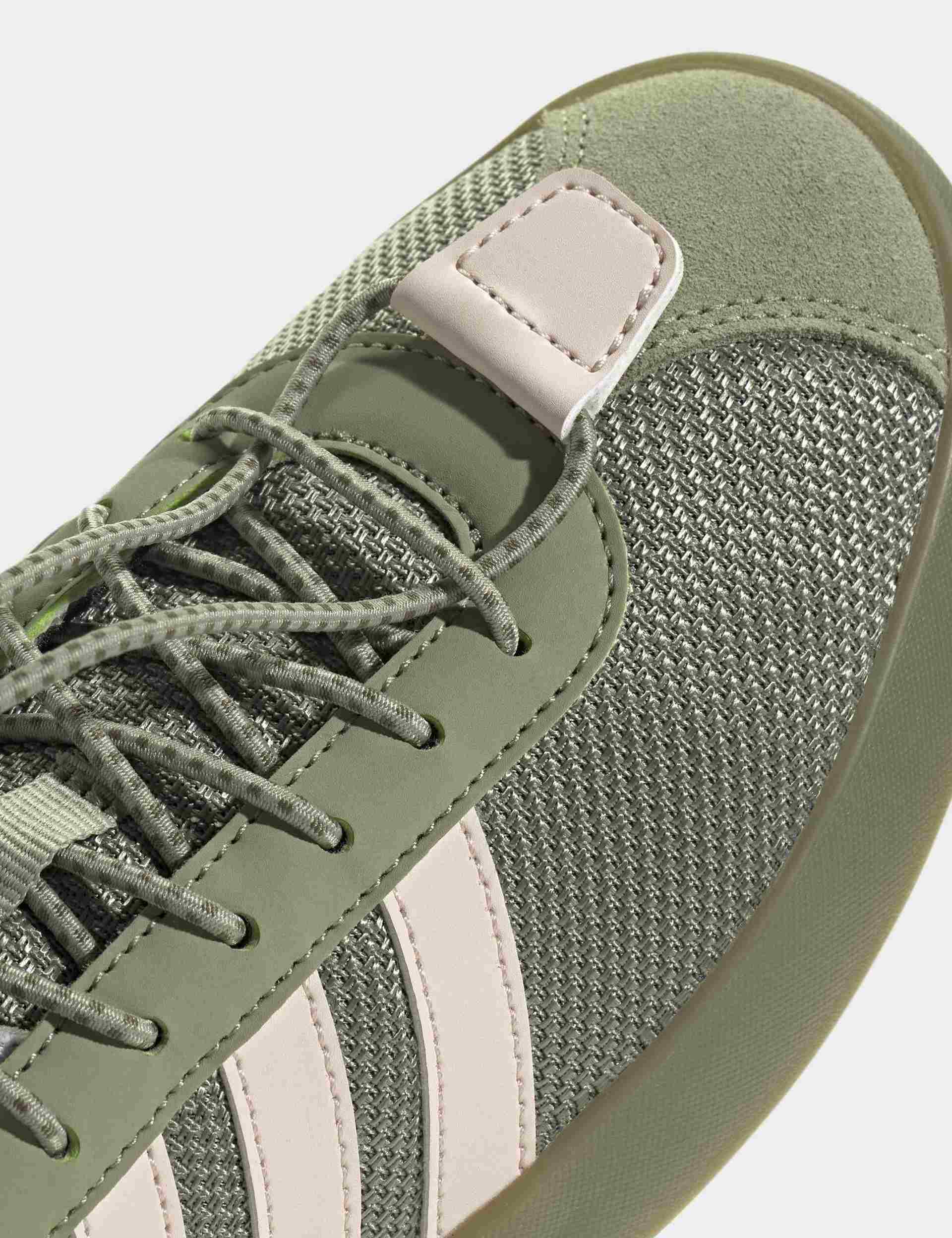 VL Court 3.0 Shoes - Tent Green/Wonder Quartz/Cyber Metallic - Image 7