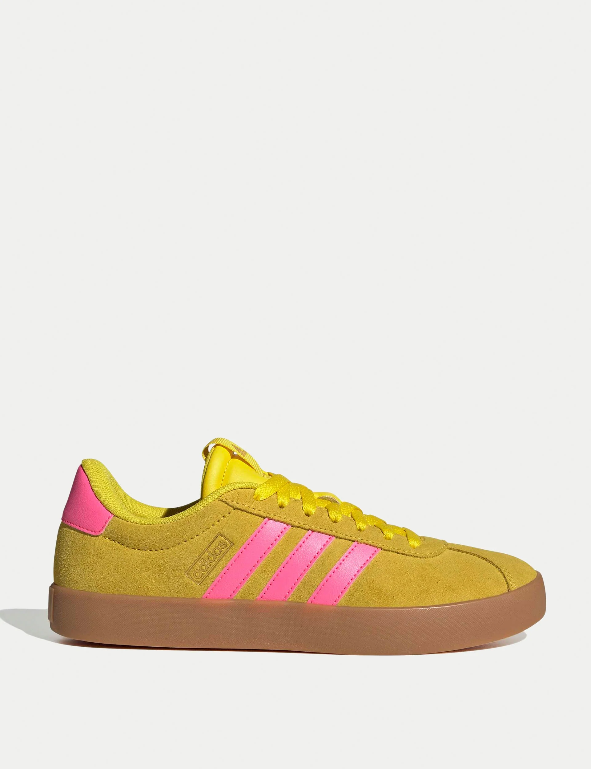 VL Court 3.0 Shoes - Yellow/Lucid Pink/Gold Metallic