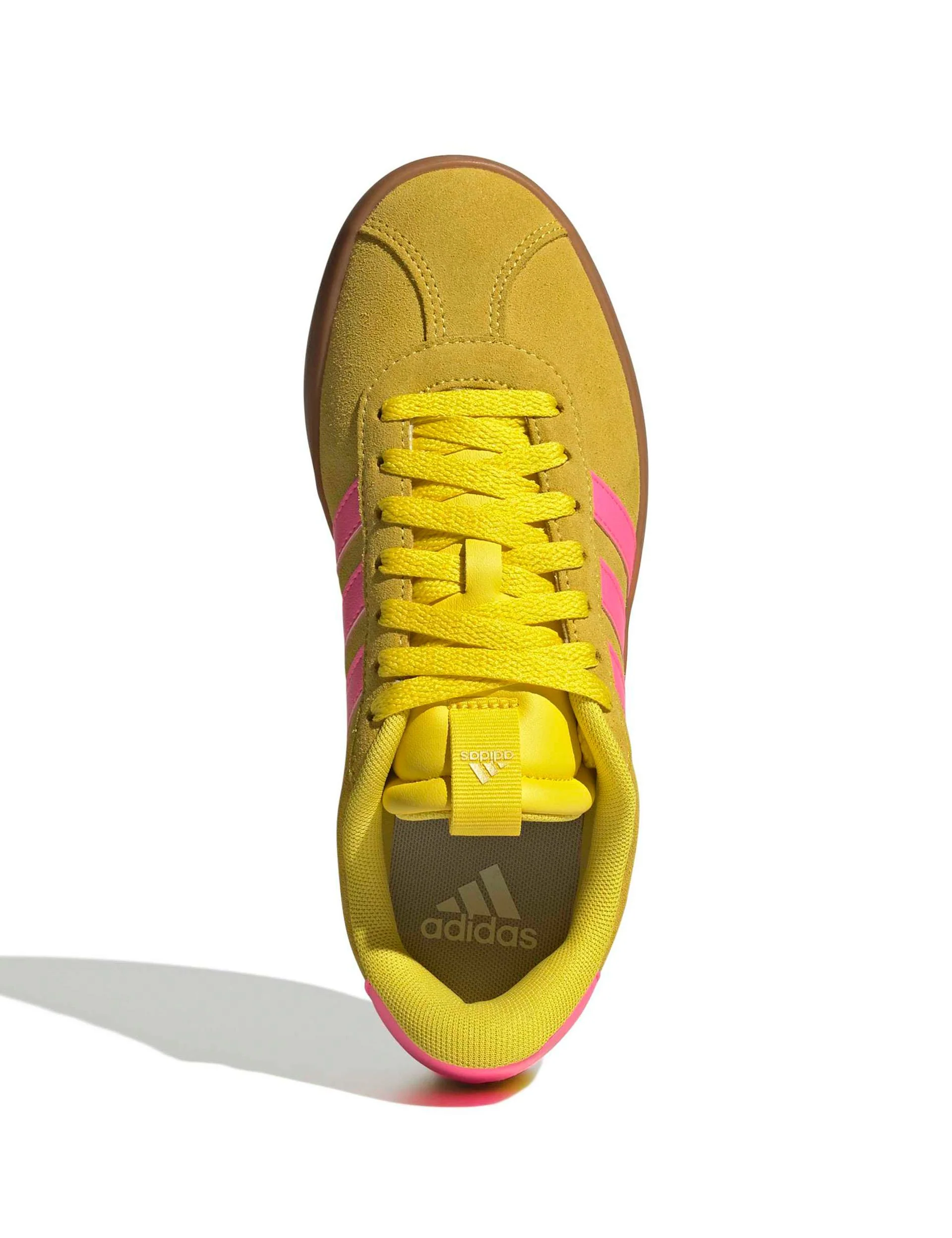VL Court 3.0 Shoes - Yellow/Lucid Pink/Gold Metallic - Image 5