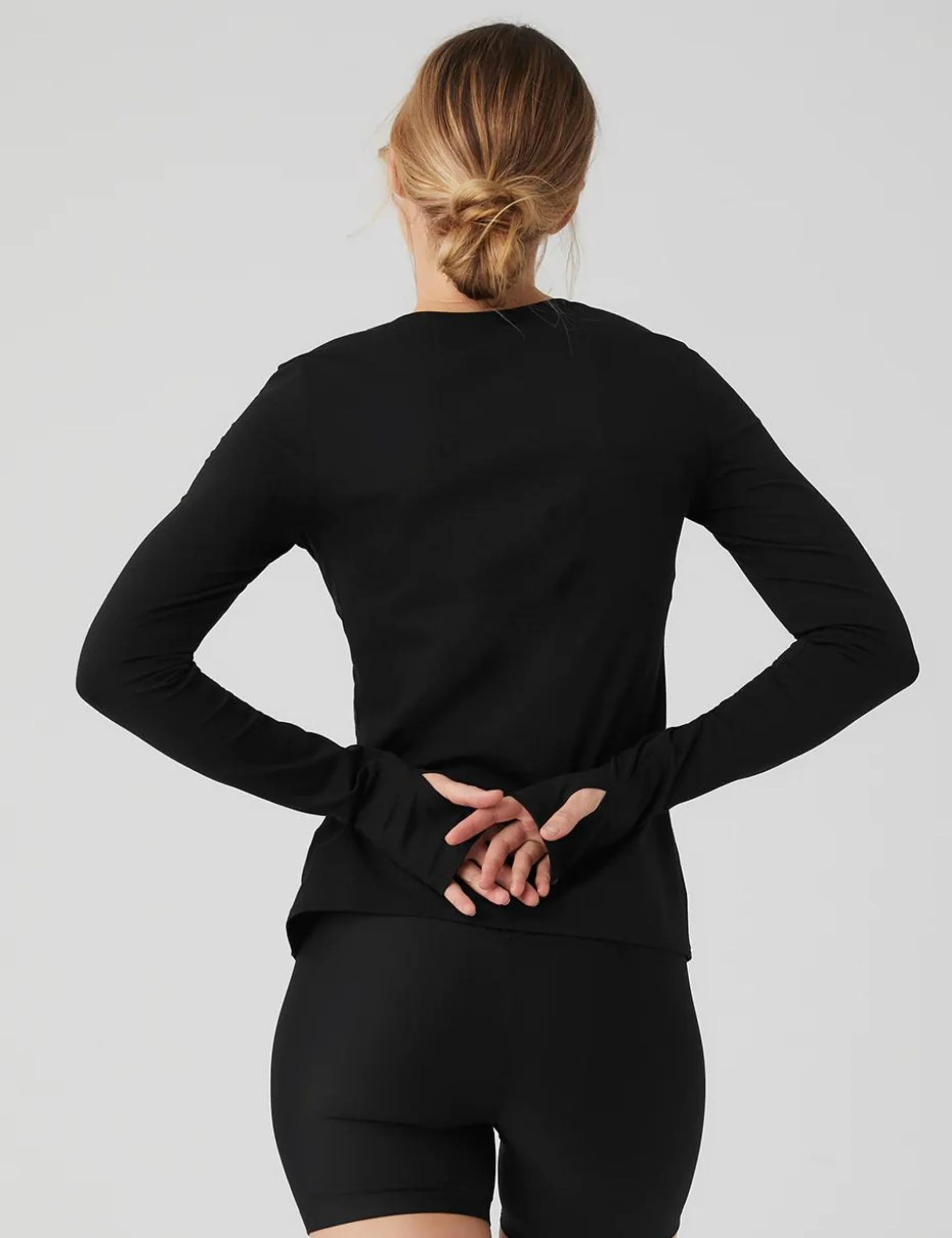 Alosoft Finesse Long Sleeve - Black - Image 2