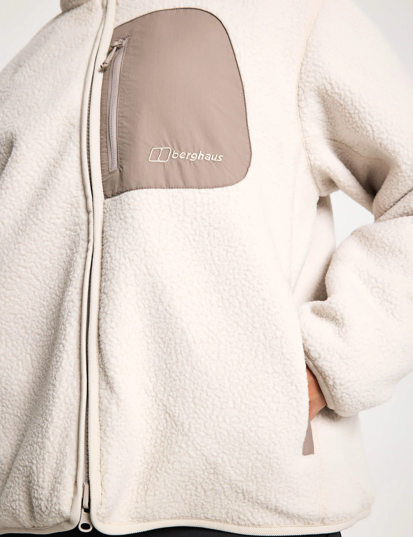 Asperton Reversible Jacket - Char/Stone - Image 3
