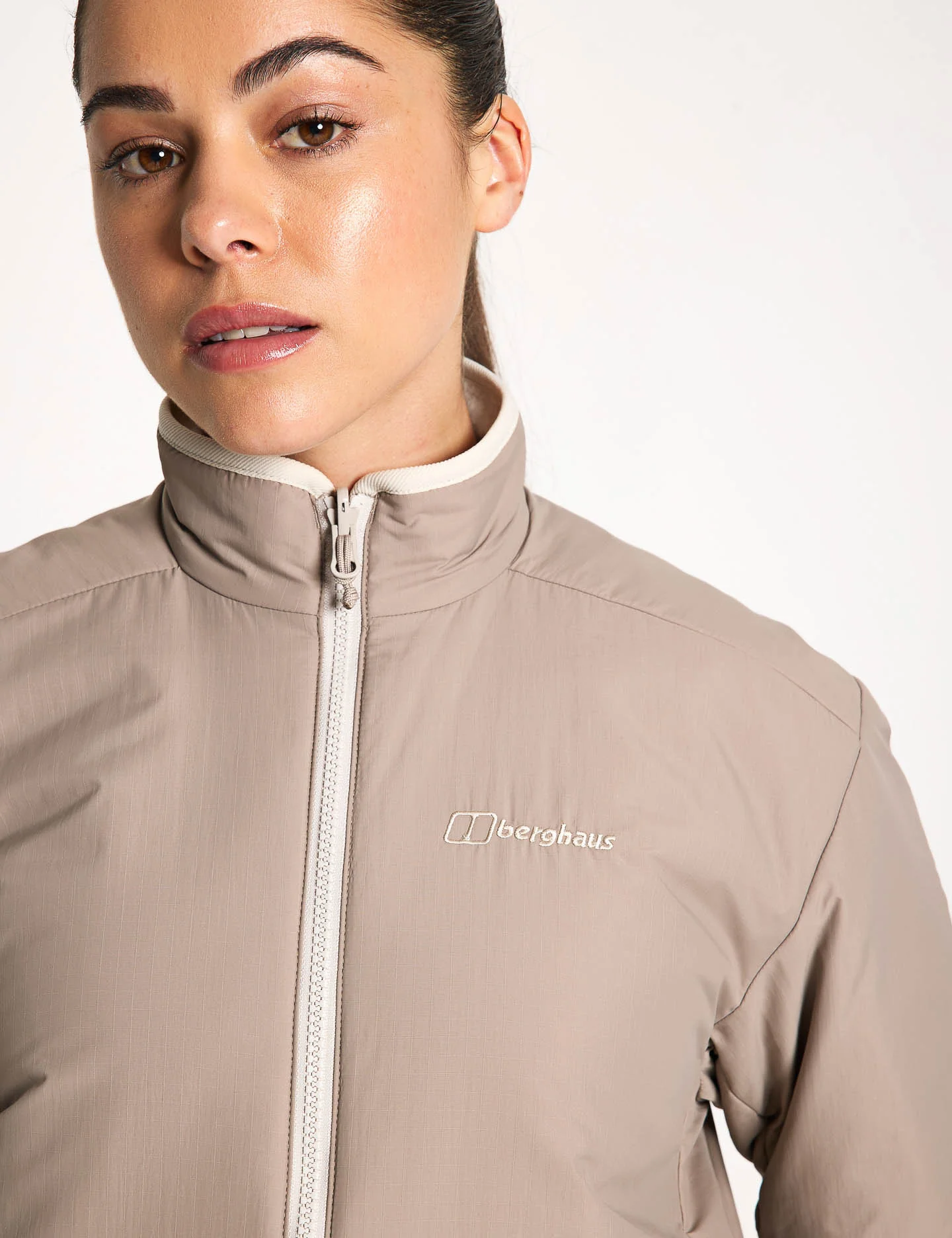 Asperton Reversible Jacket - Char/Stone - Image 4