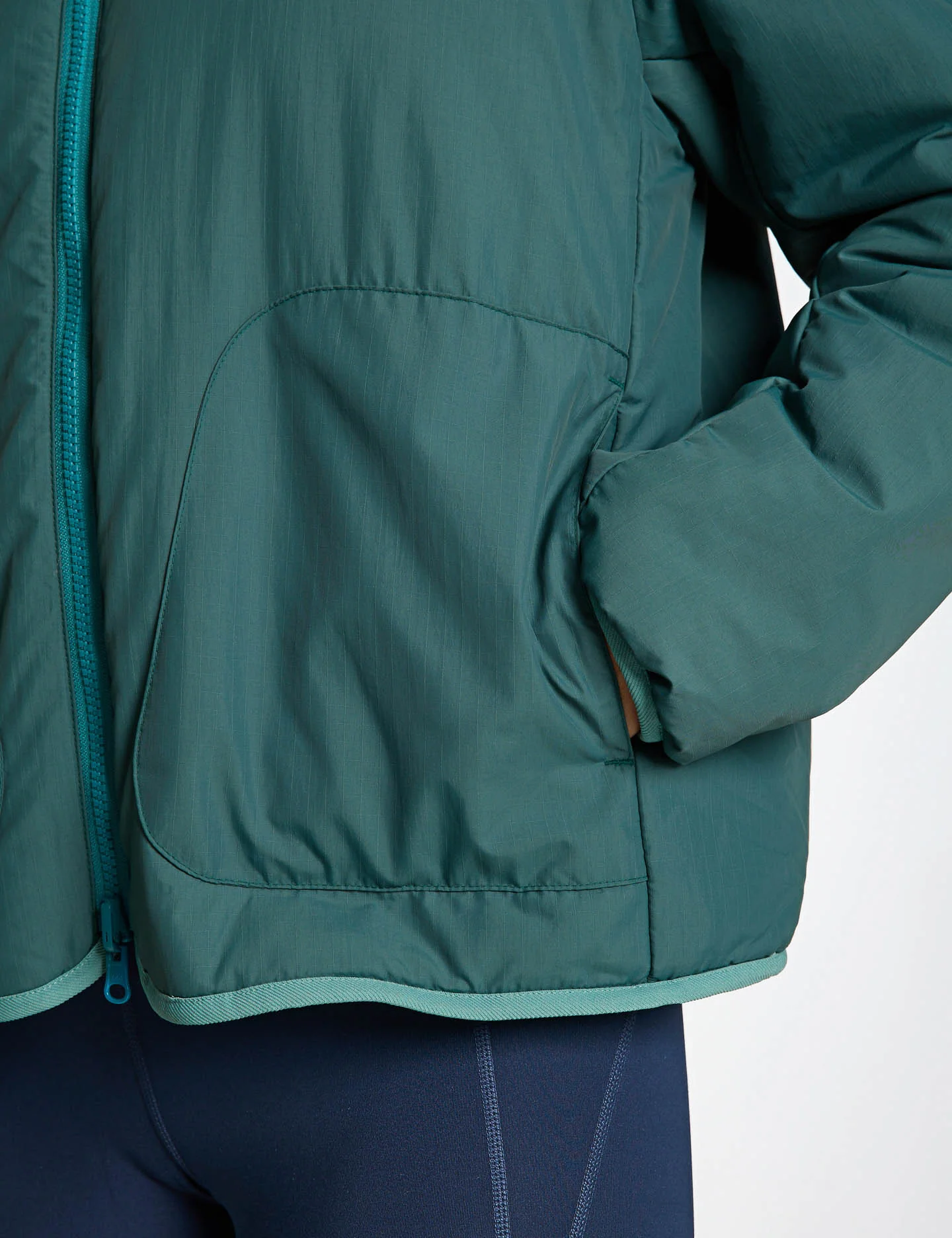 Asperton Reversible Jacket - Northern Storm/Calgary Blue - Image 6