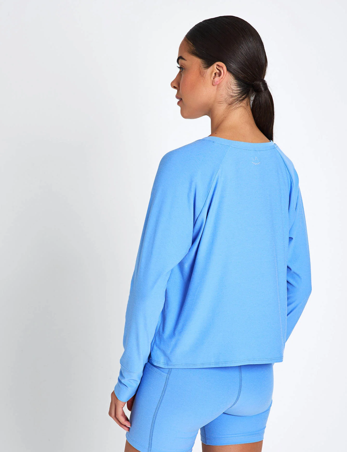 Featherweight Daydreamer Pullover - Flower Blue Heather - Image 2