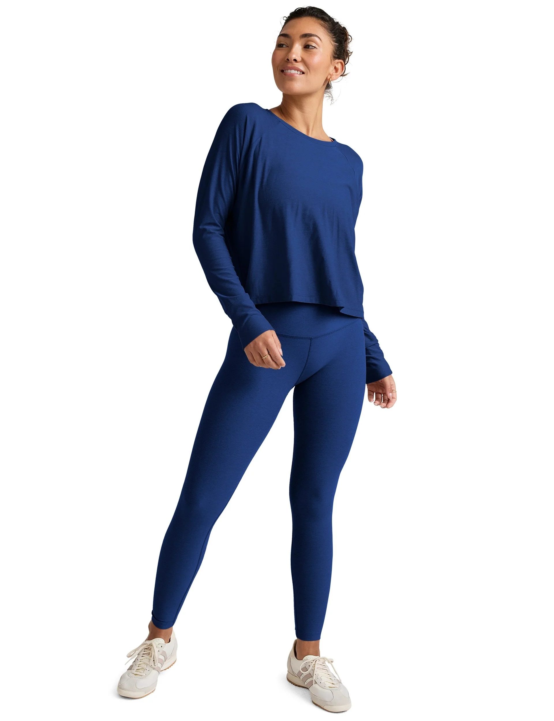 Featherweight Daydreamer Pullover - Marine Blue Heather - Image 4