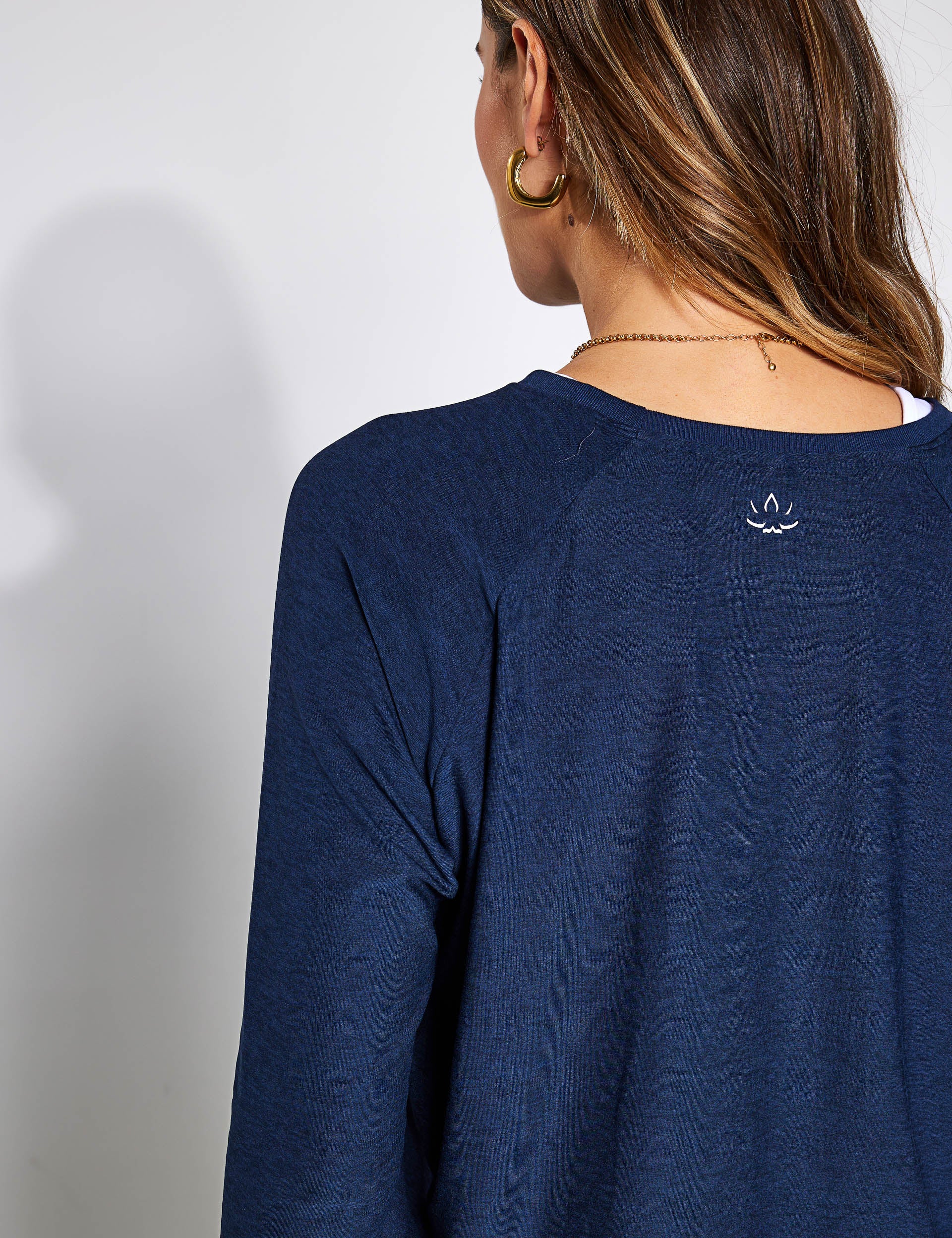Featherweight Daydreamer Pullover - Nocturnal Navy - Image 4