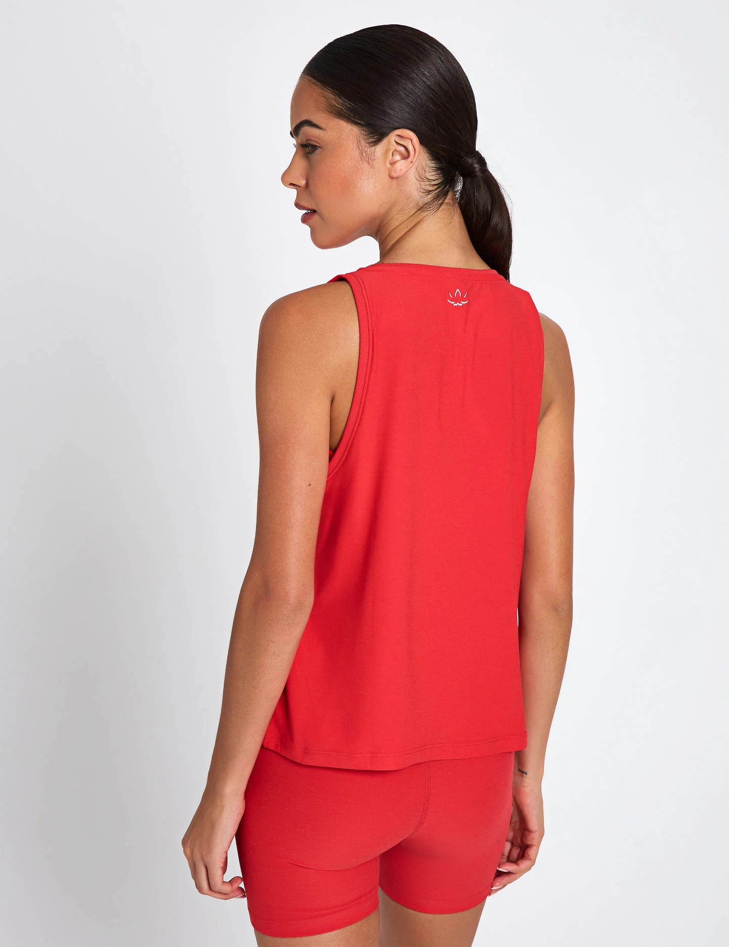 Featherweight Rebalance Tank - Candy Apple Red Heather - Image 2