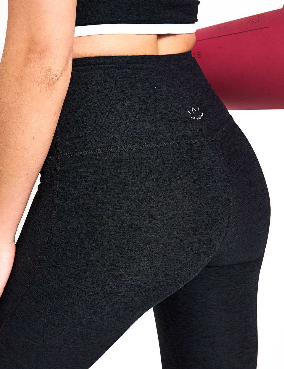 High Waisted Practice Pant - Darkest Night - Image 4