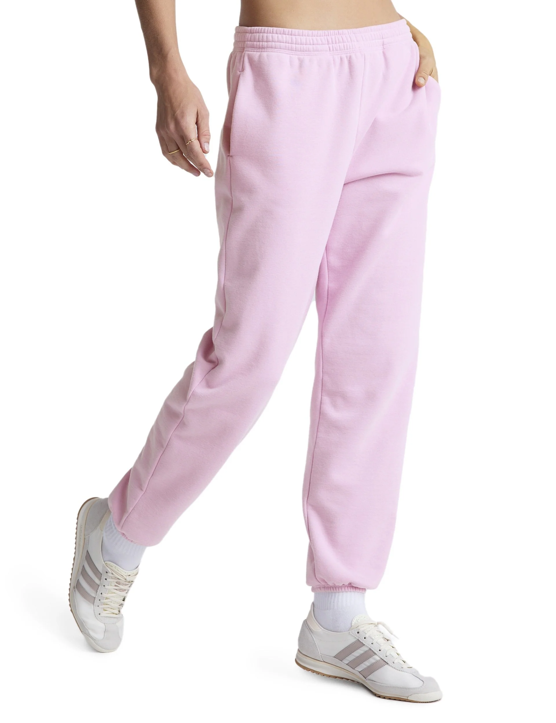 LuxeFleece Sweatpant - Frosty Pink - Image 2