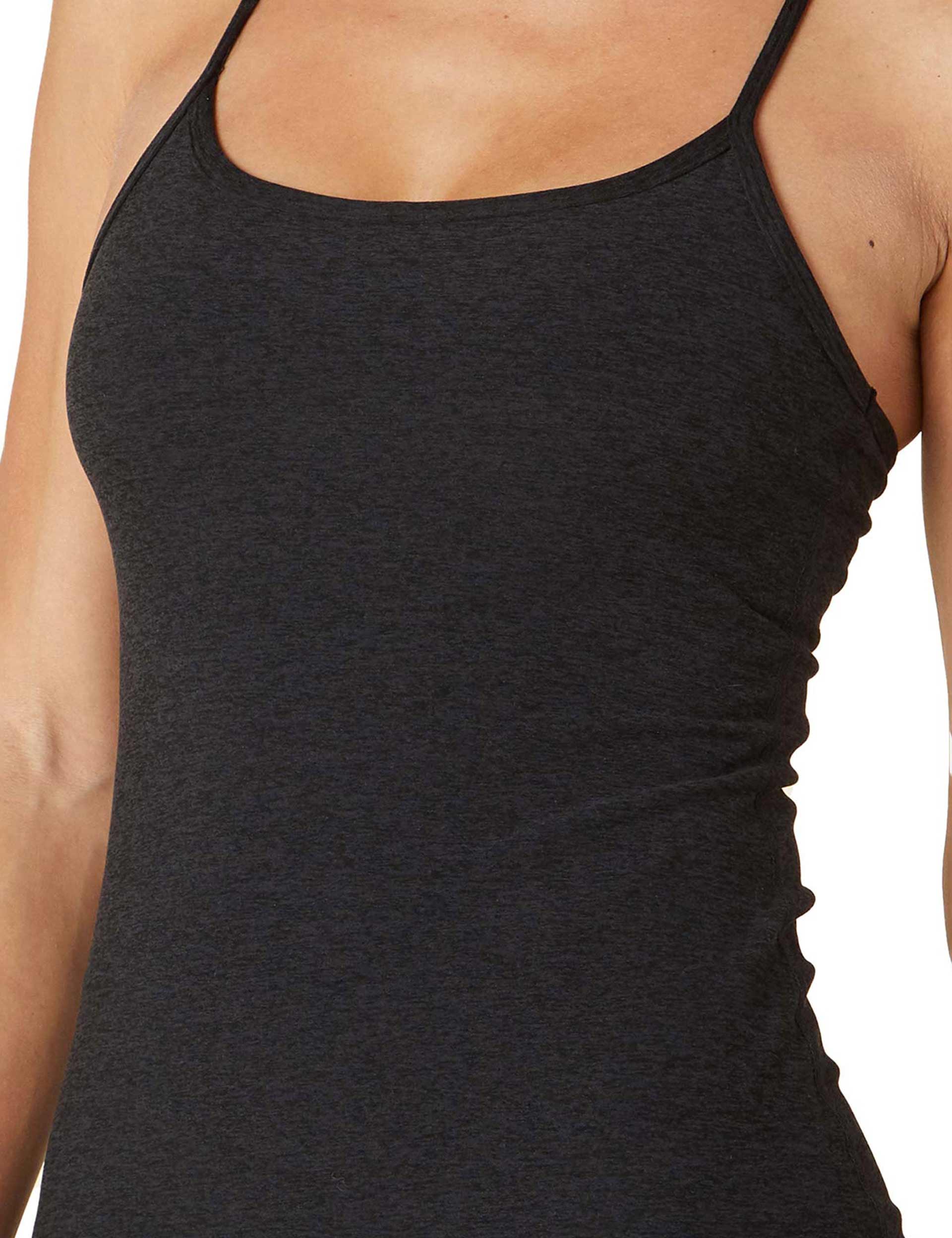 Slim Racerback Cami - Darkest Night - Image 6