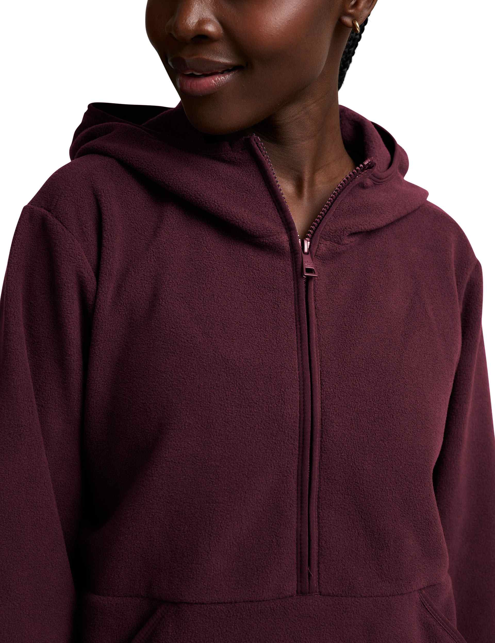 Urban Explorer Half Zip Pullover - Dark Cherry - Image 3