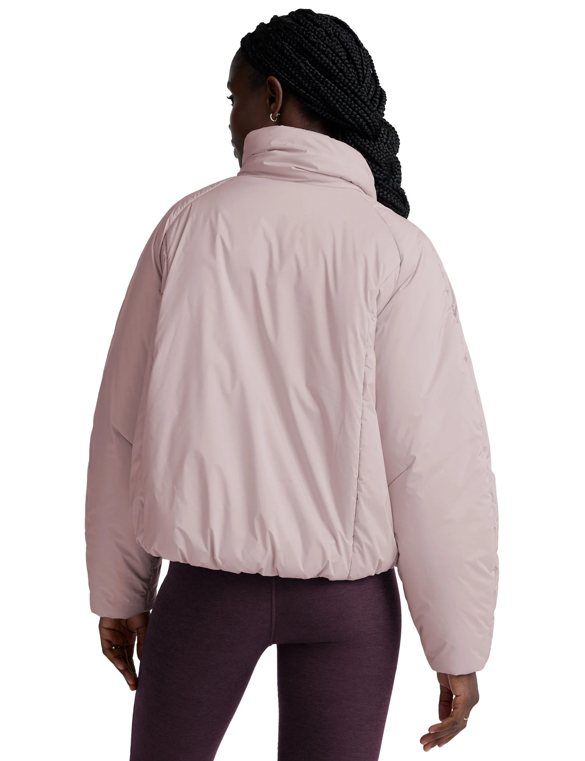Warm Up Puffer Jacket - Pale Pink - Image 3