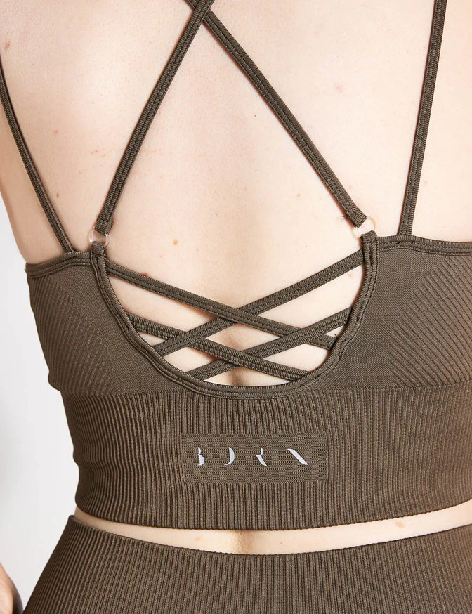 India Seamless Bra - Walnut - Image 3