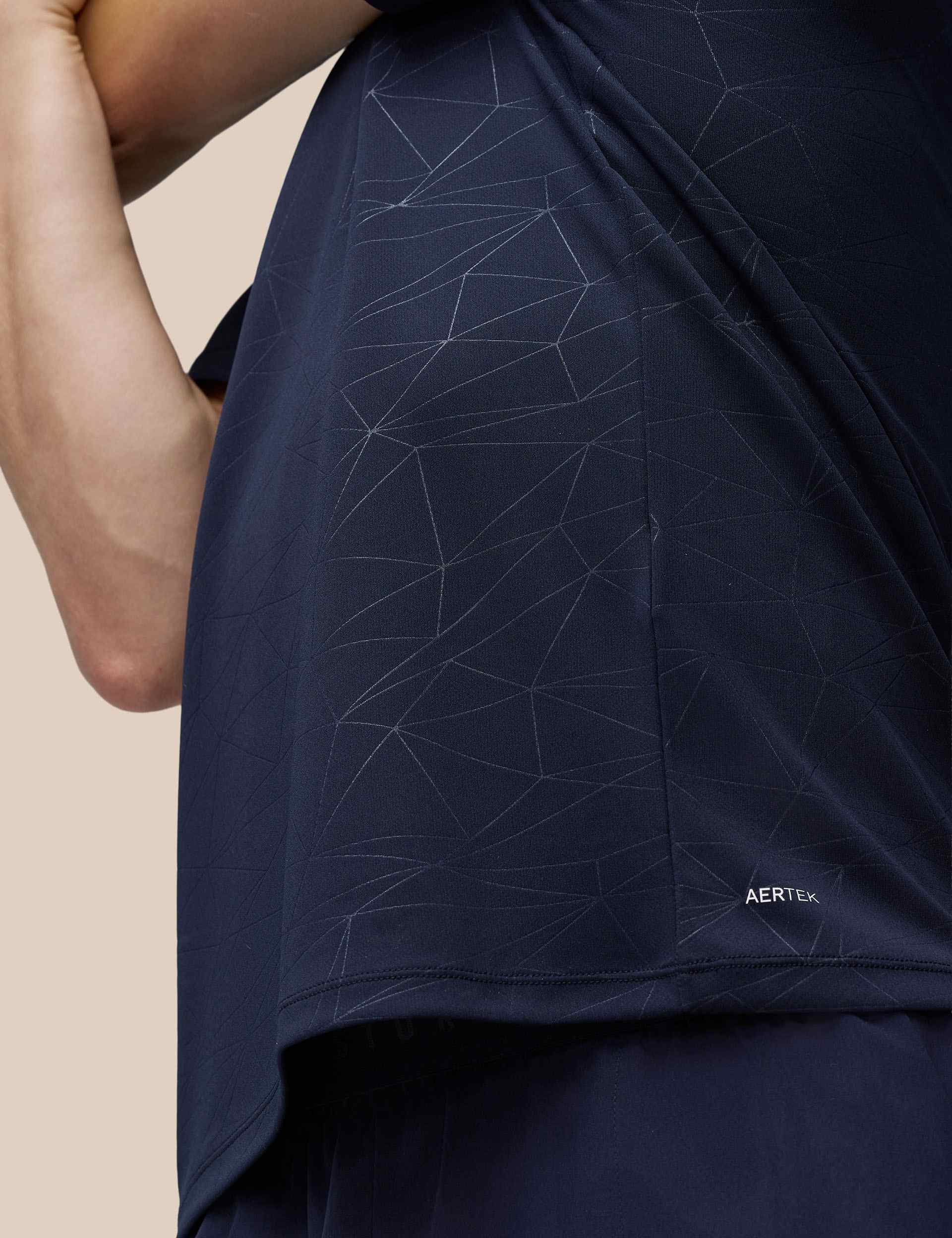 Aop Short Sleeve T-Shirt - Midnight Navy/White - Image 4