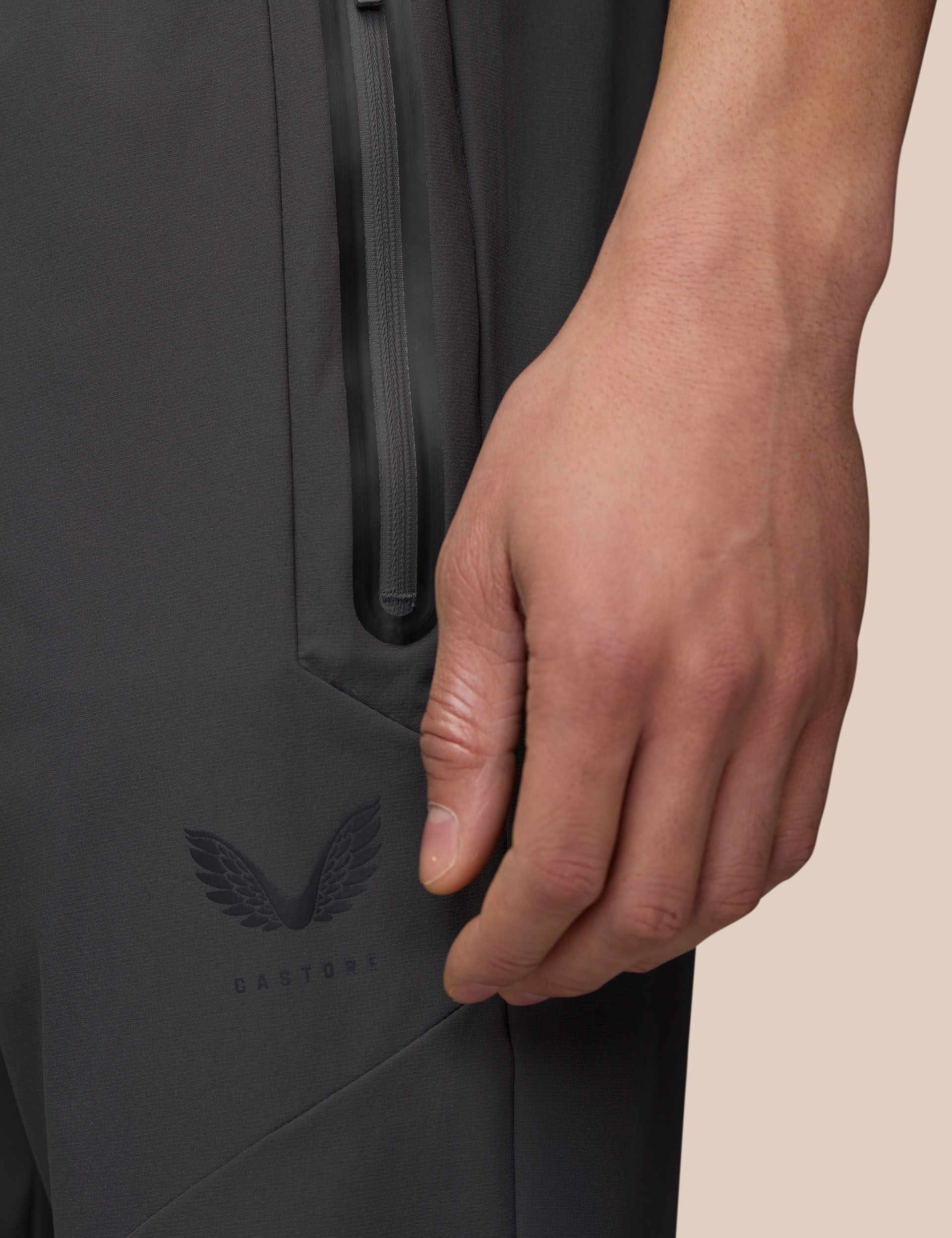 Classic Set - Woven Jogger - Gunmetal/Black - Image 5