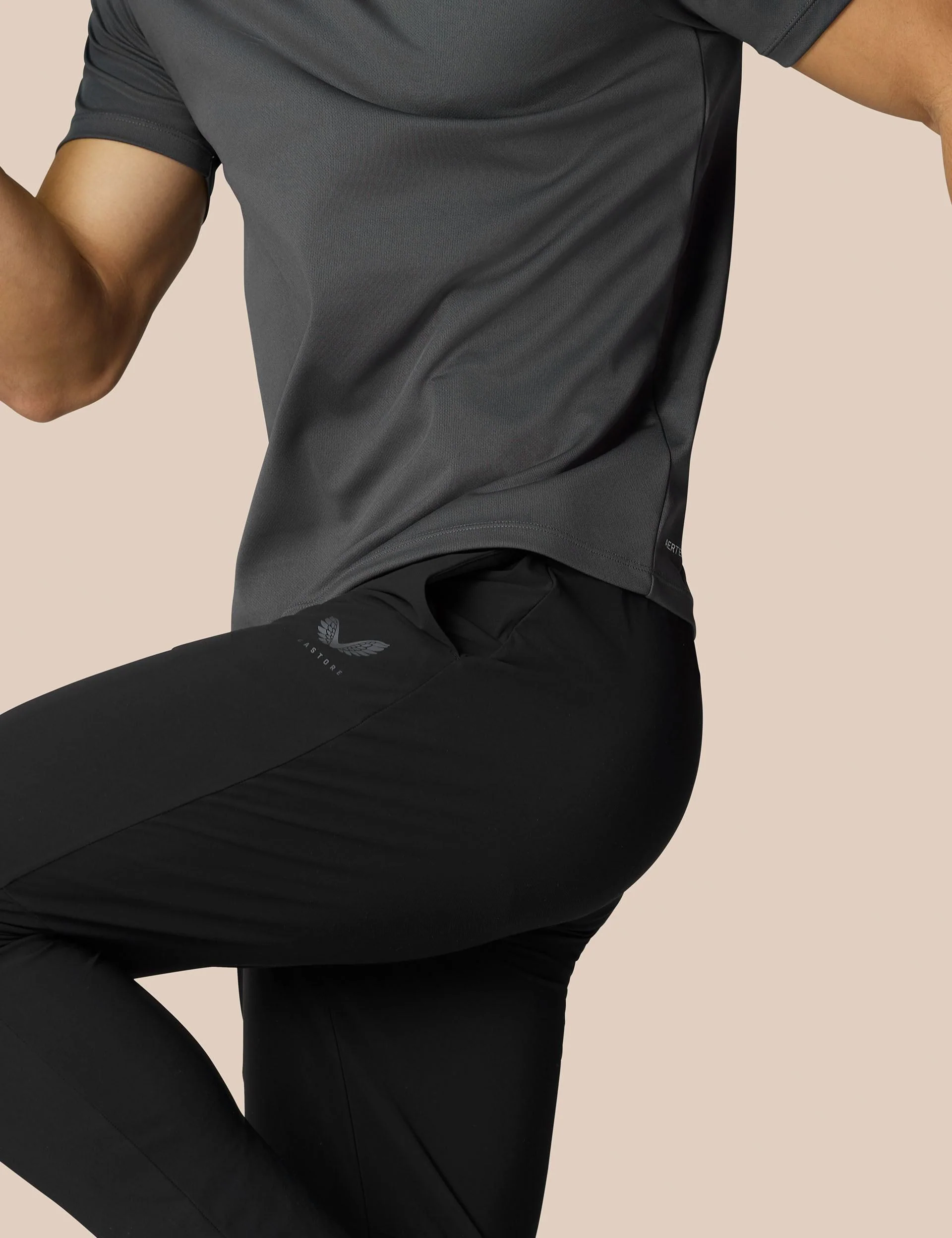 Tech Training Pants - Black/Gunmetal - Image 4