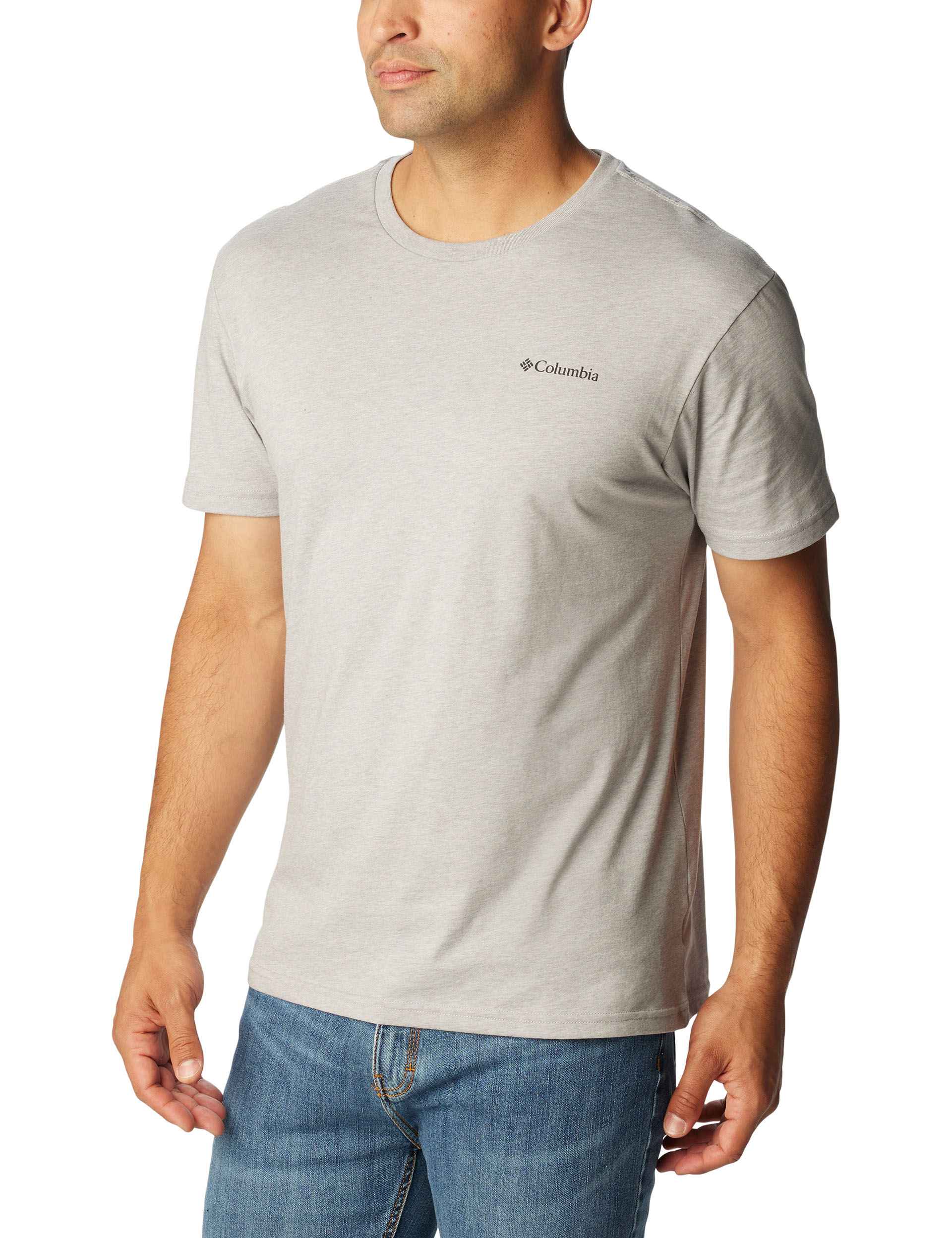 CSC Basic Logo™ Short Sleeve - Columbia Grey Hthr, LC CSC Branded Grx - Image 4