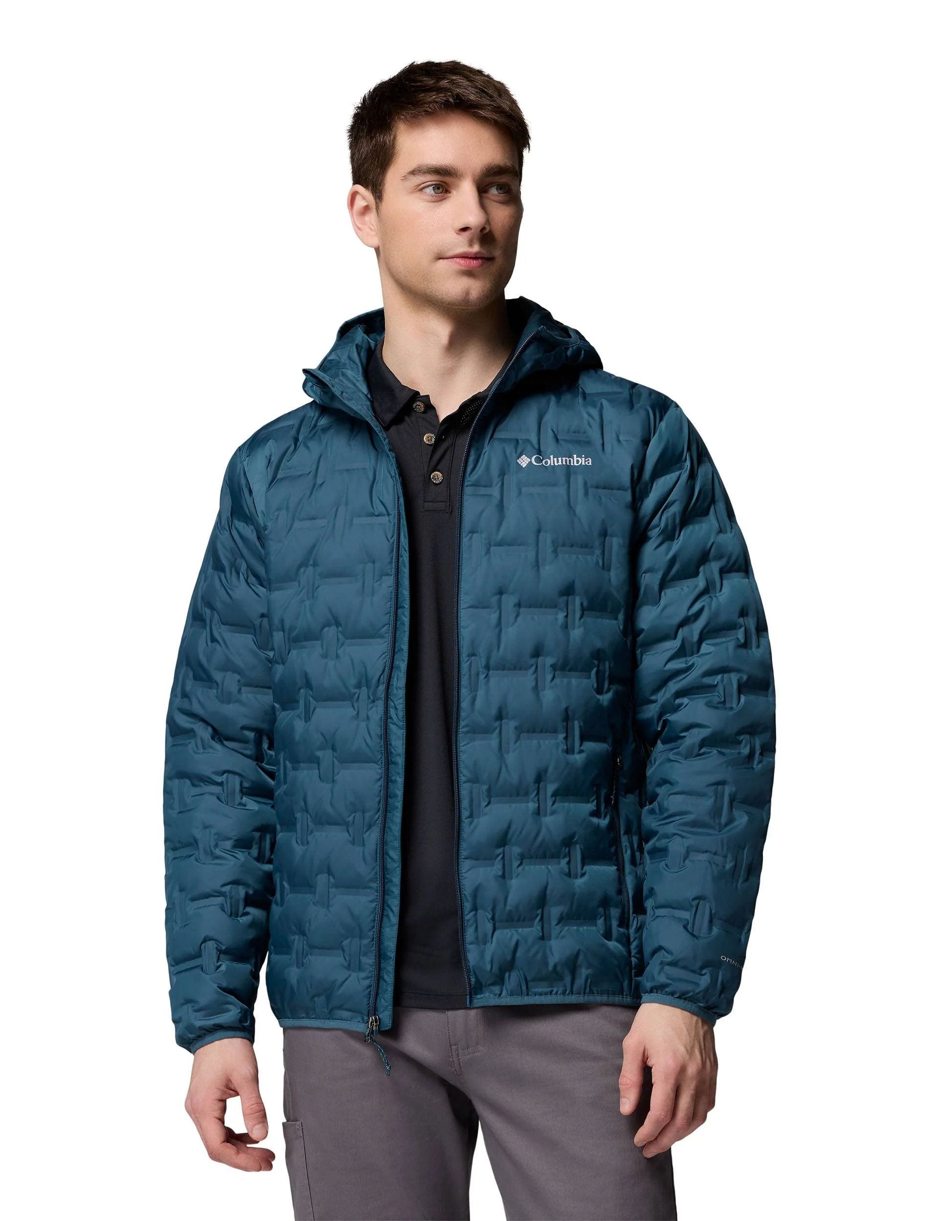 Delta Ridge™ II Down Hooded Jacket - Everblue - Image 4