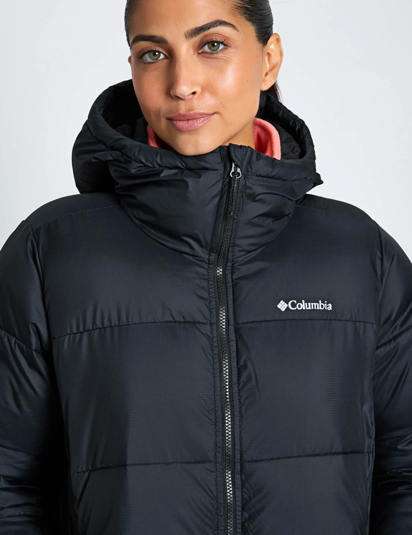 Pike Lake III Long Puffer Jacket - Black - Image 4