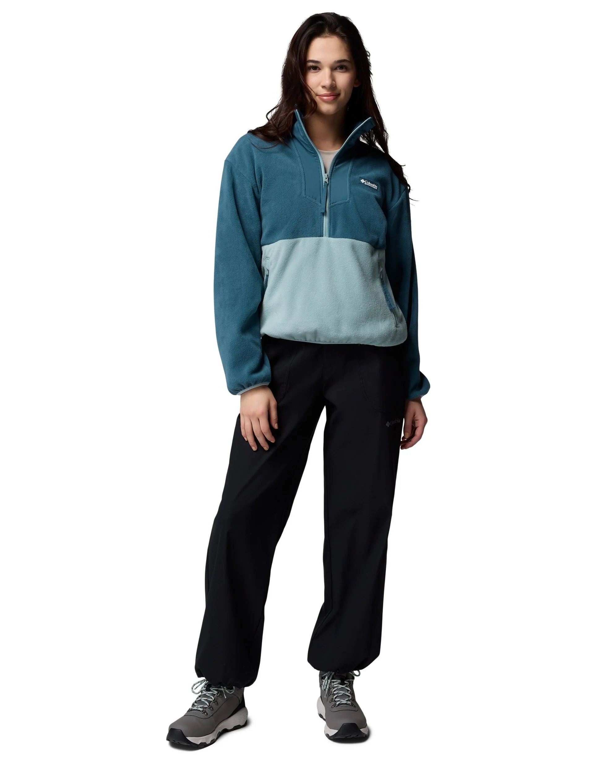 Sequoia Grove 1/2 Zip Fleece - Everblue/Crushed Blue - Image 7