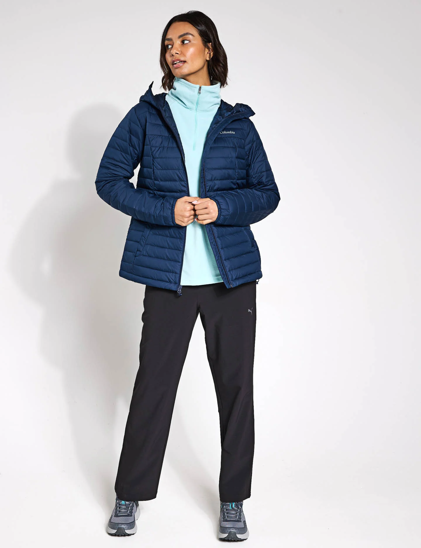 Silver Falls II Hooded Insulated Jacket - Collegiate Navy - Image 5