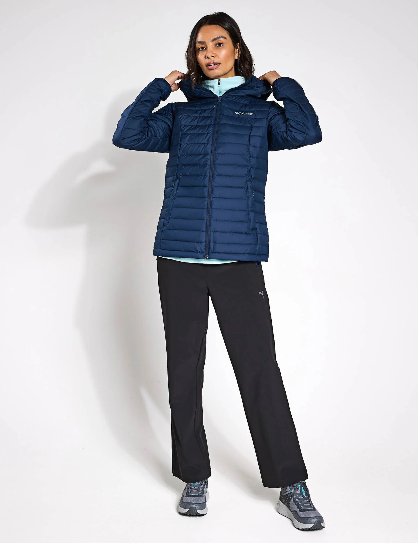 Silver Falls II Hooded Insulated Jacket - Collegiate Navy - Image 6