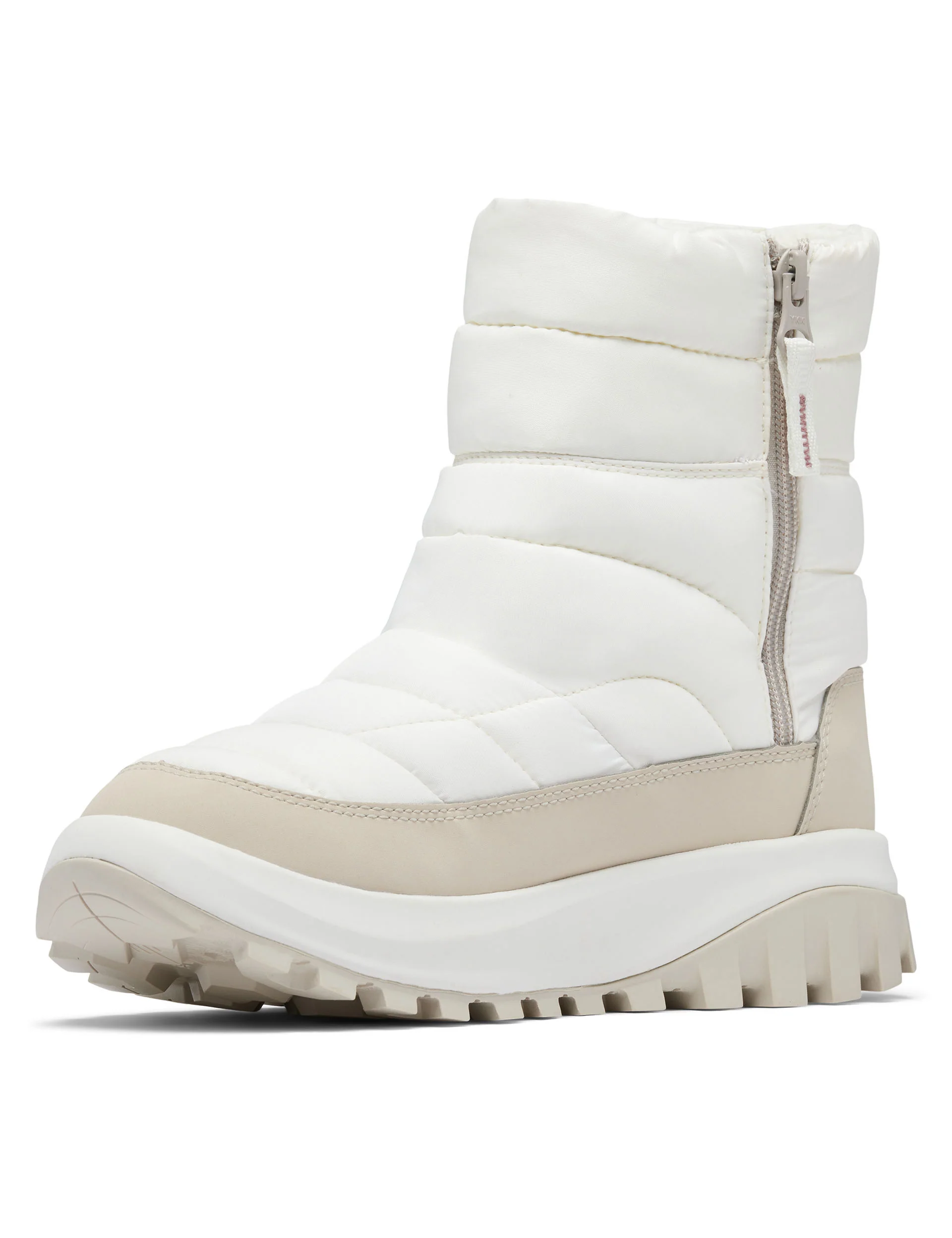 Snowtrot Waterproof Winter Boot - Sea Salt/Fig - Image 3