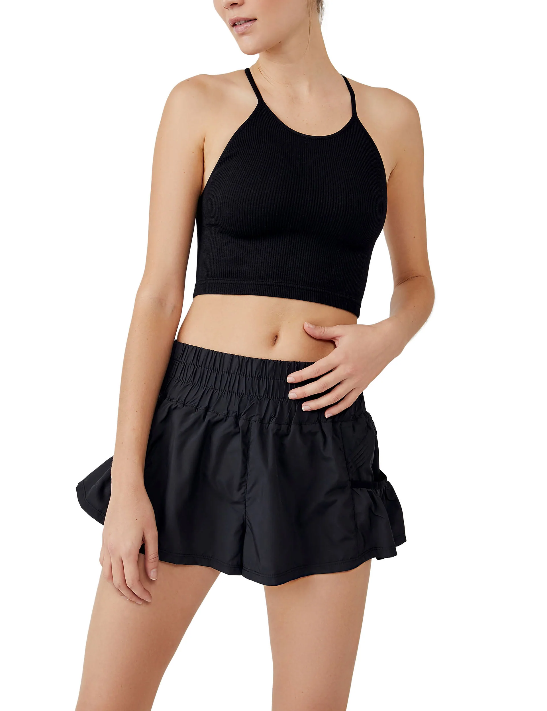 Get Your Flirt On Shorts - Black - Image 5